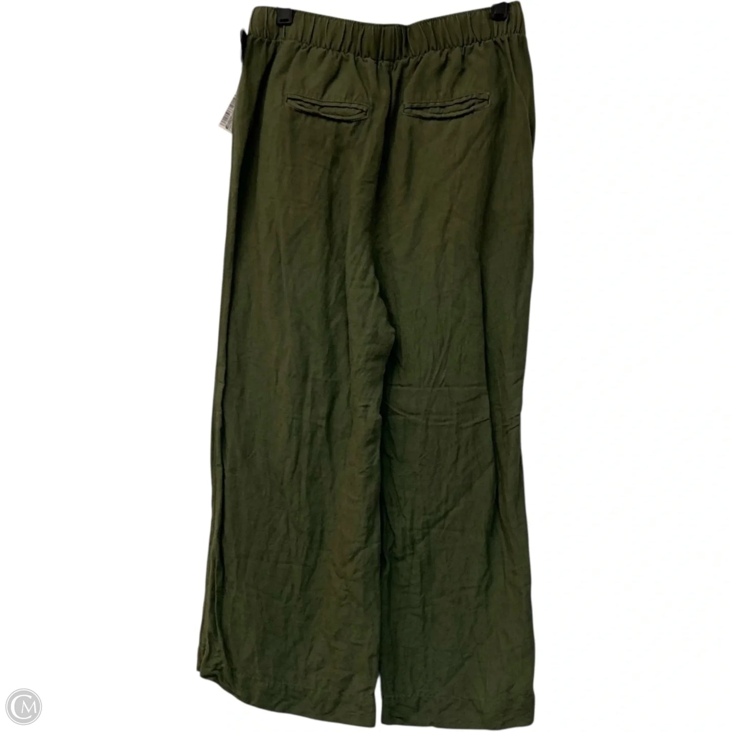 Pants Wide Leg By Abercrombie And Fitch In Green, Size: Xs