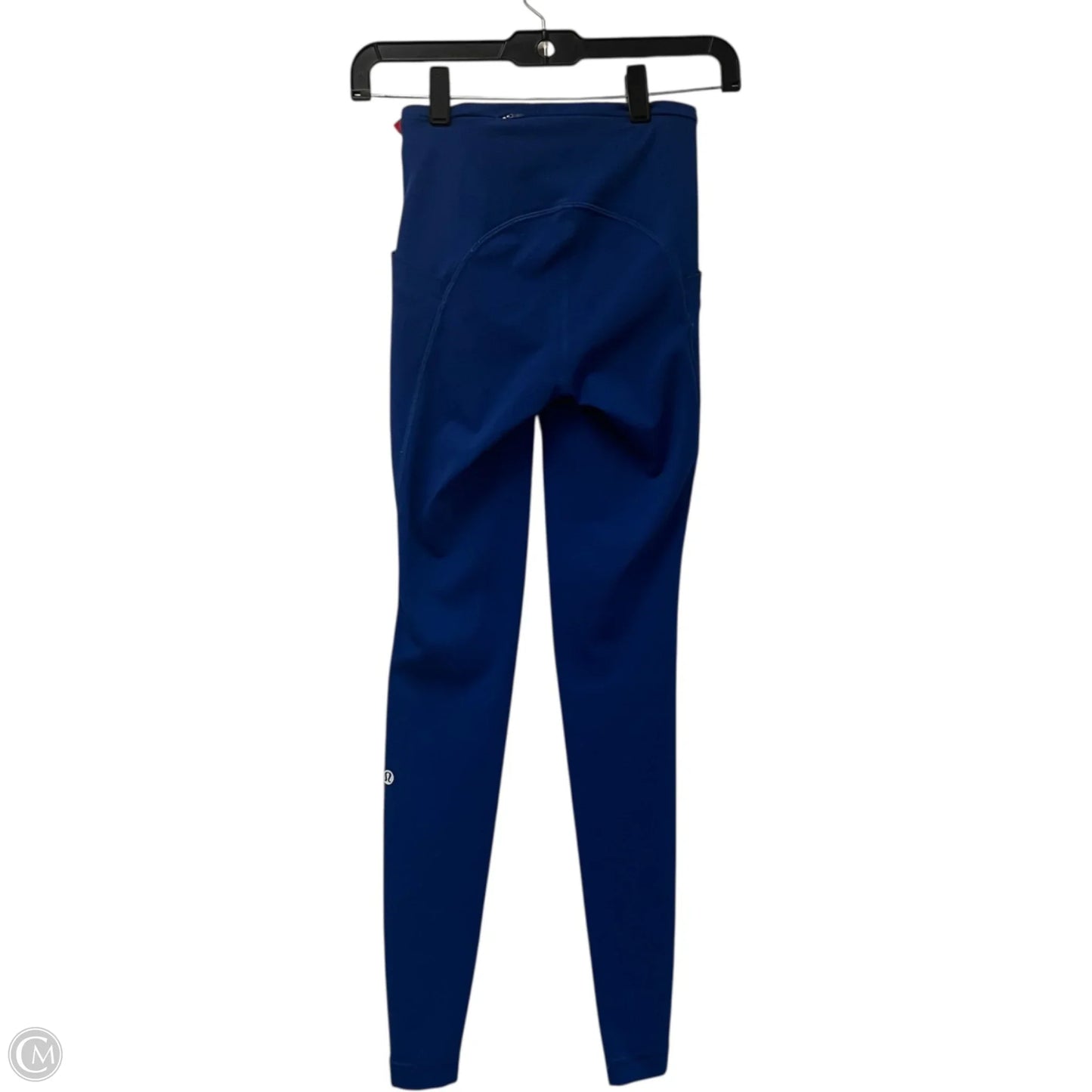 Athletic Leggings By Lululemon In Blue, Size: Xs
