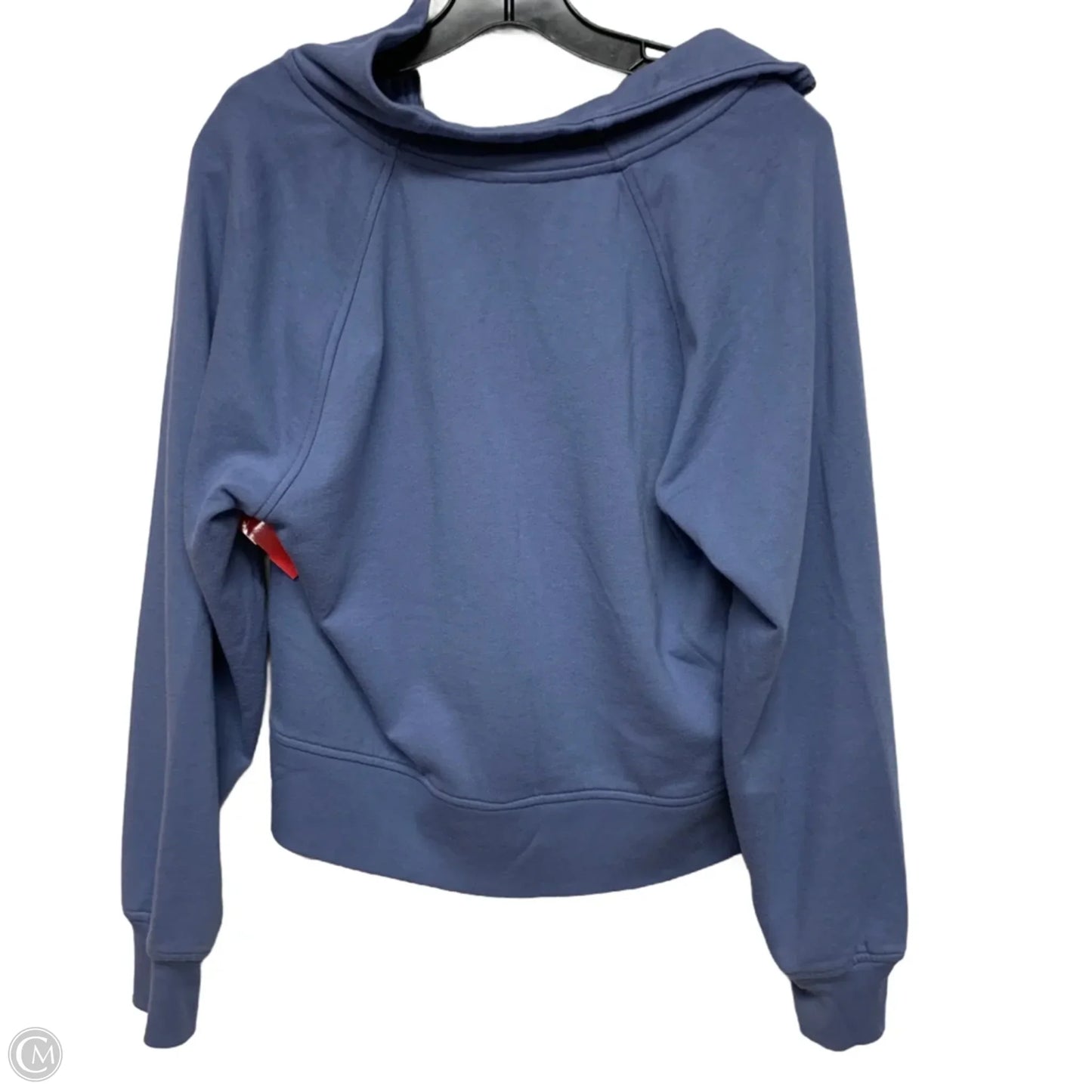 Sweatshirt Collar By Gap In Blue, Size: S