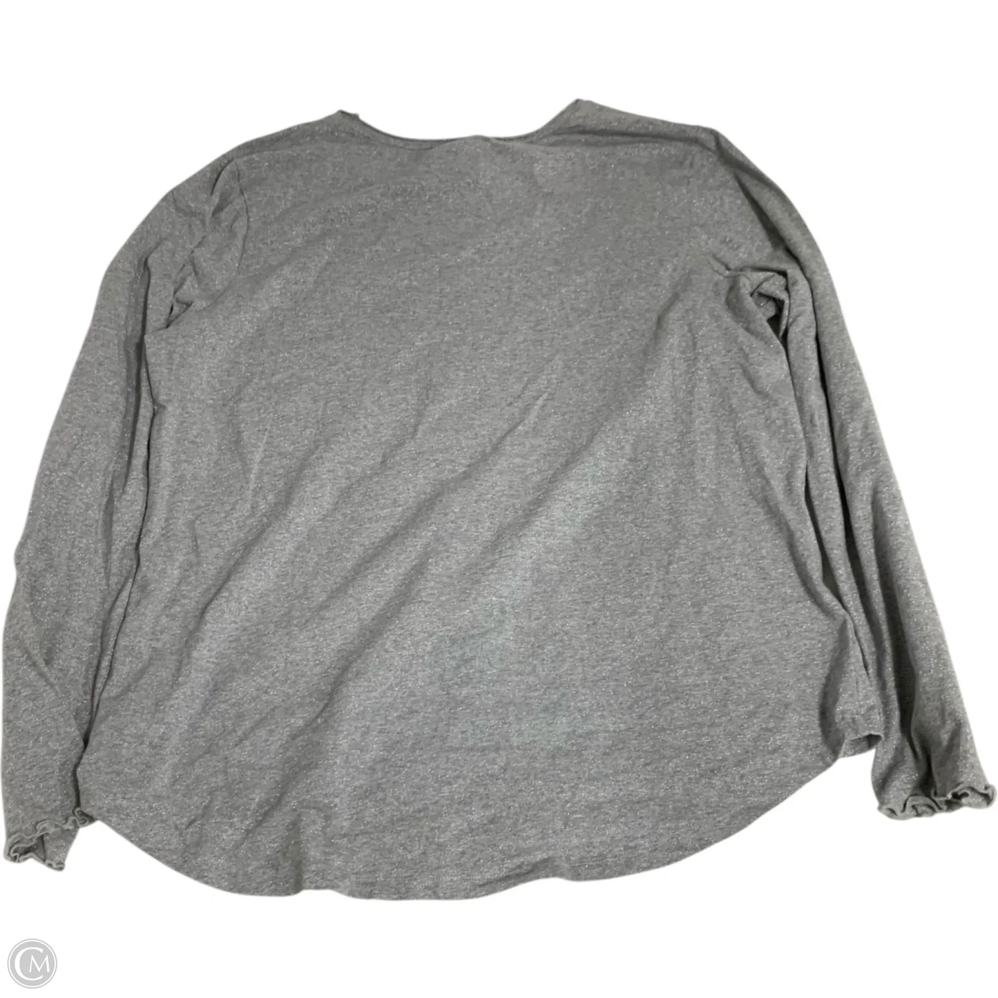 Top Long Sleeve By Disney Store In Grey, Size: Xxl