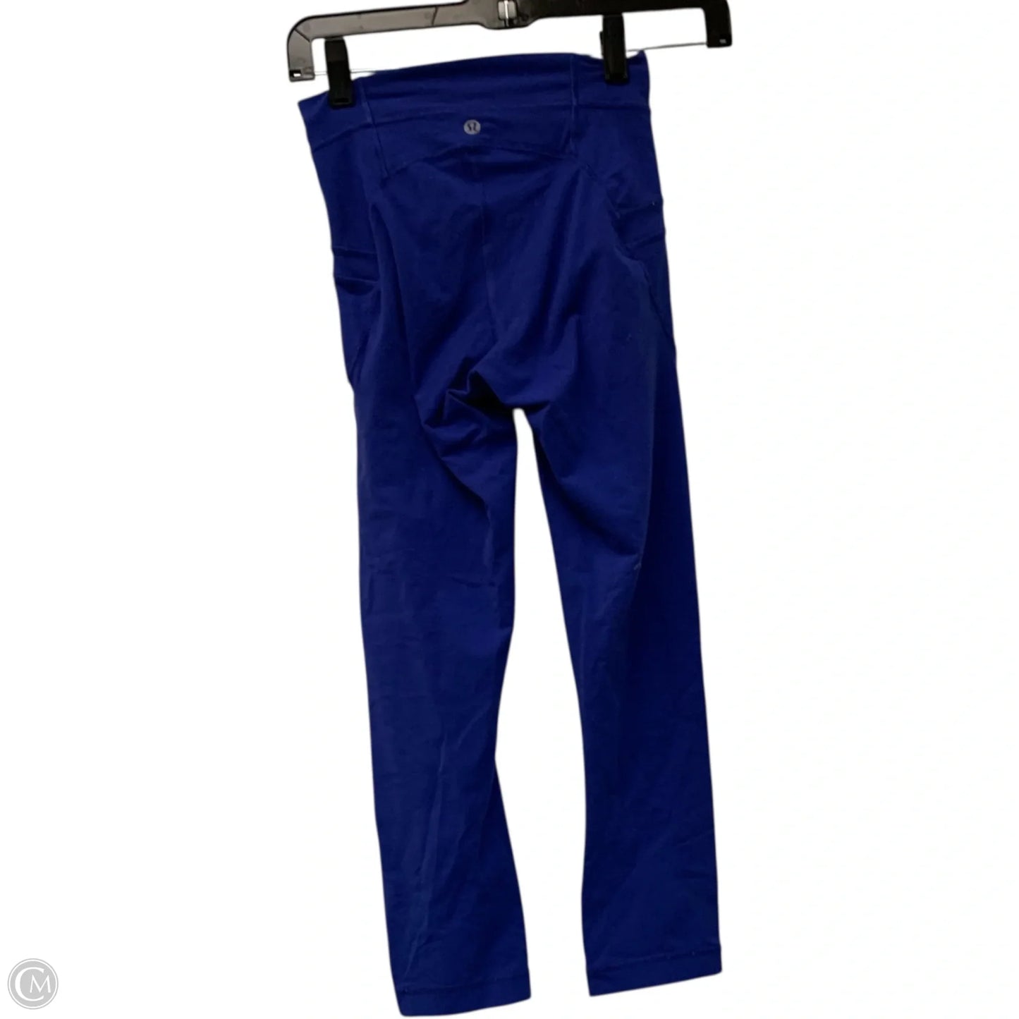 Athletic Leggings Capris By Lululemon In Blue, Size: Xs