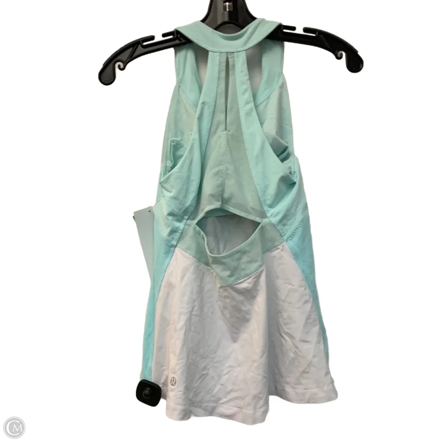 Athletic Tank Top By Lululemon In Blue & White, Size: S