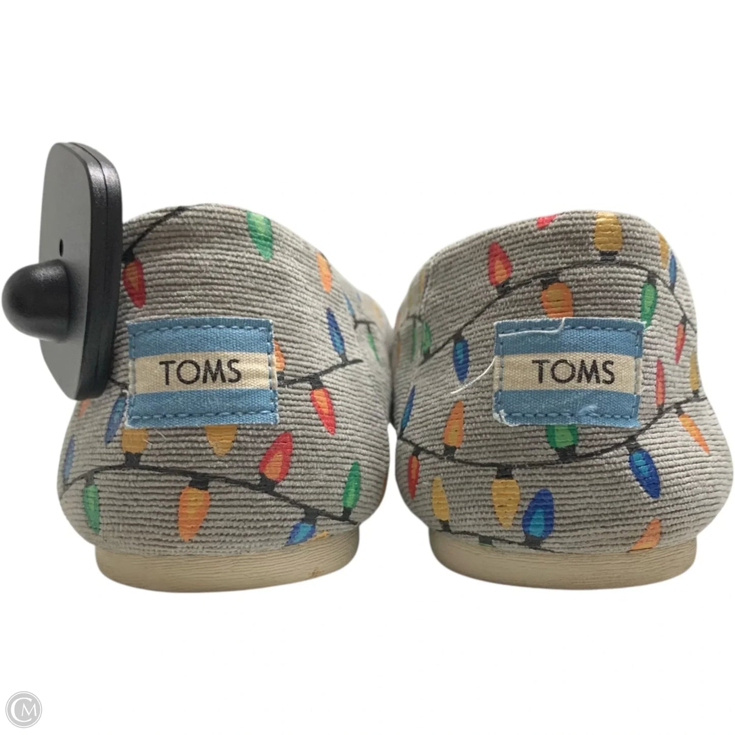 Shoes Flats By Toms In Grey, Size: 8.5