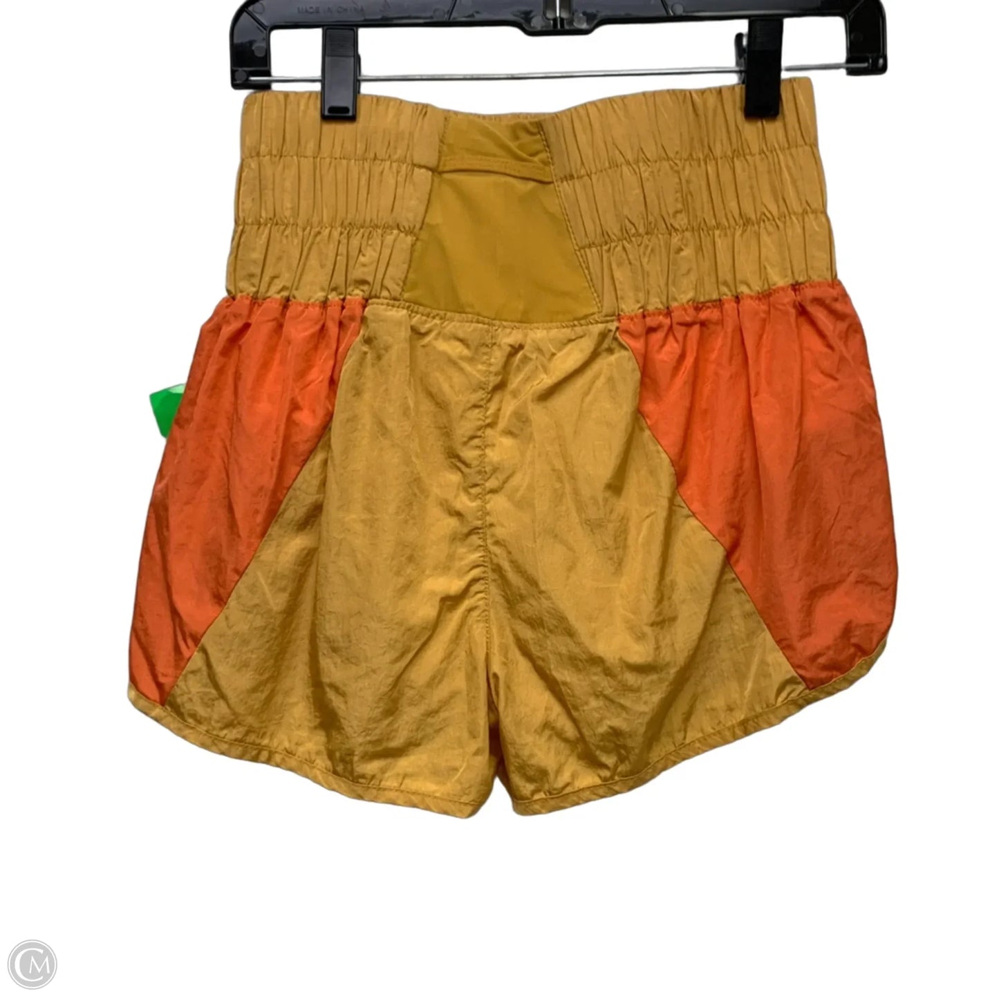 Athletic Shorts By Free People In Yellow, Size: S