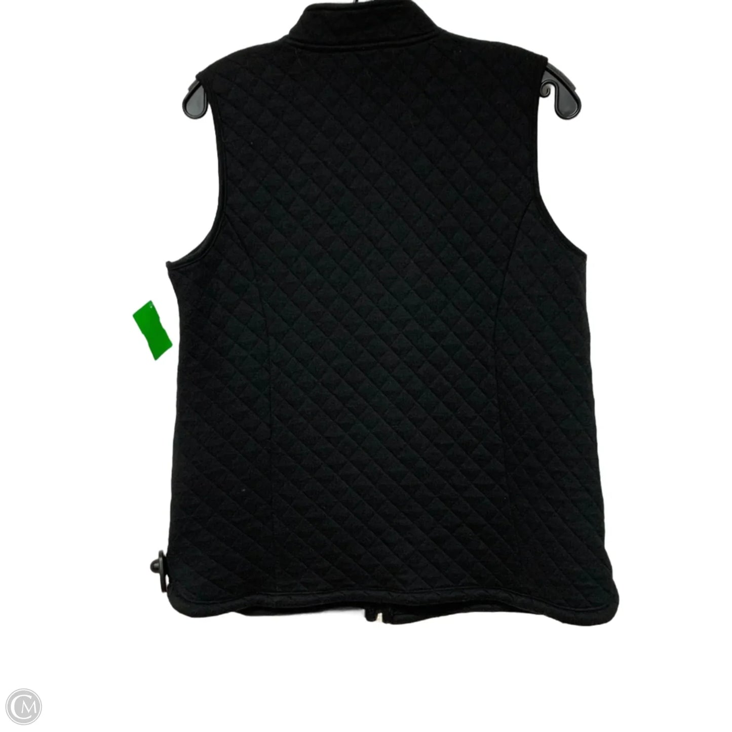 Vest Puffer & Quilted By Kim Rogers In Black, Size: S