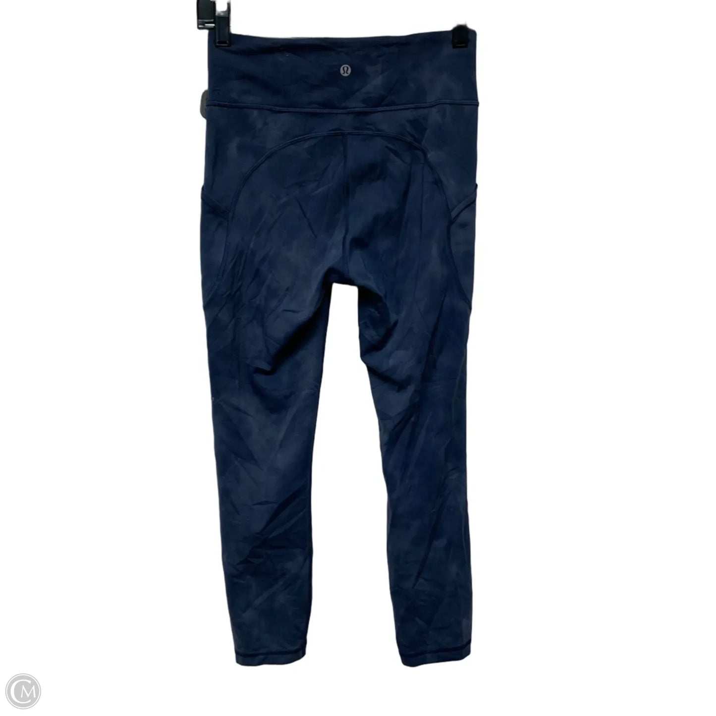 Athletic Leggings By Lululemon In Blue, Size: S
