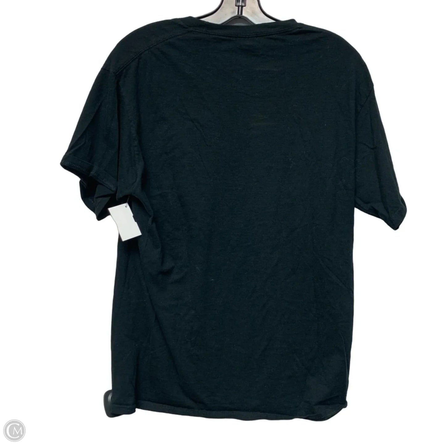 Top Short Sleeve By Port & Company In Black, Size: M