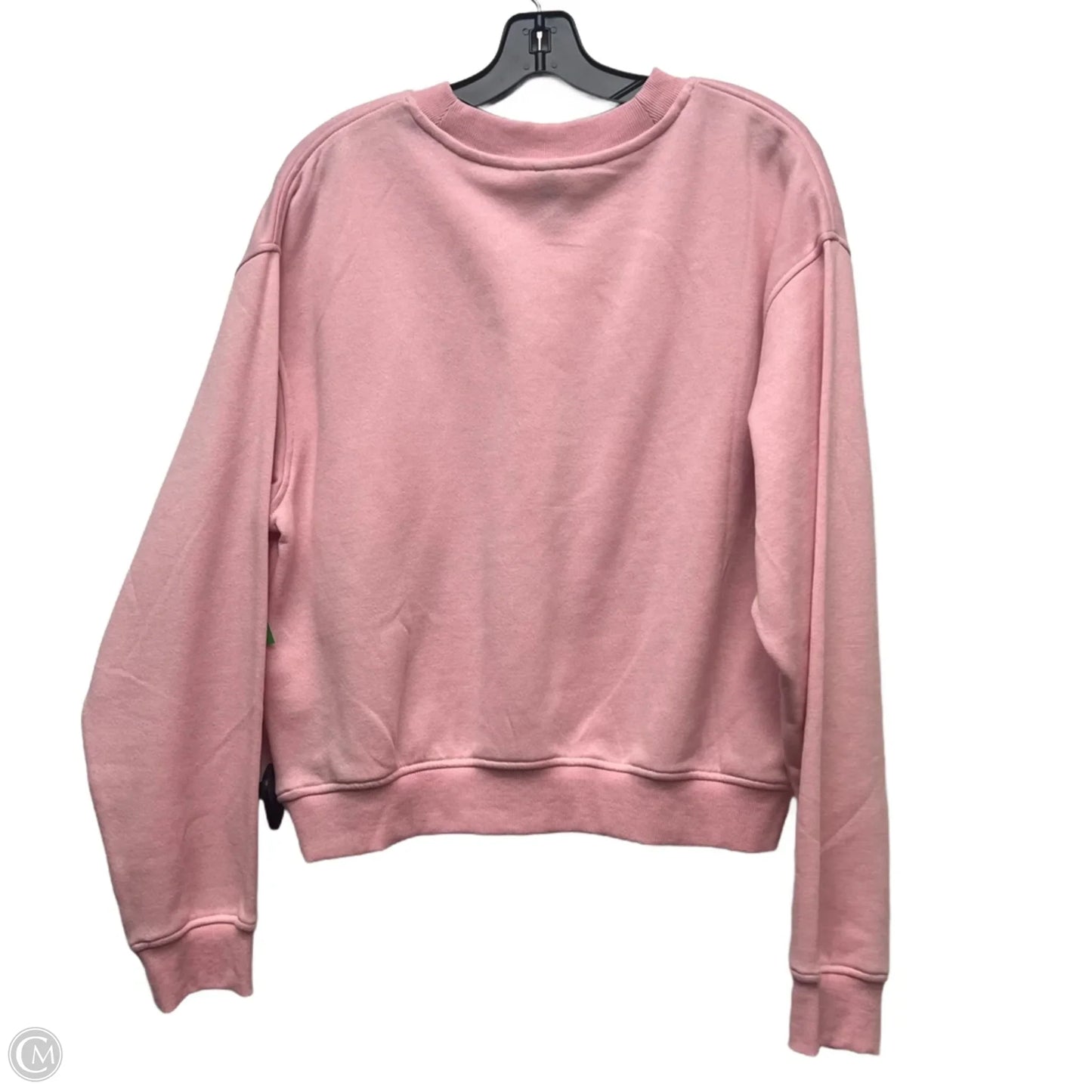 Sweatshirt Crewneck By Divided In Pink, Size: L