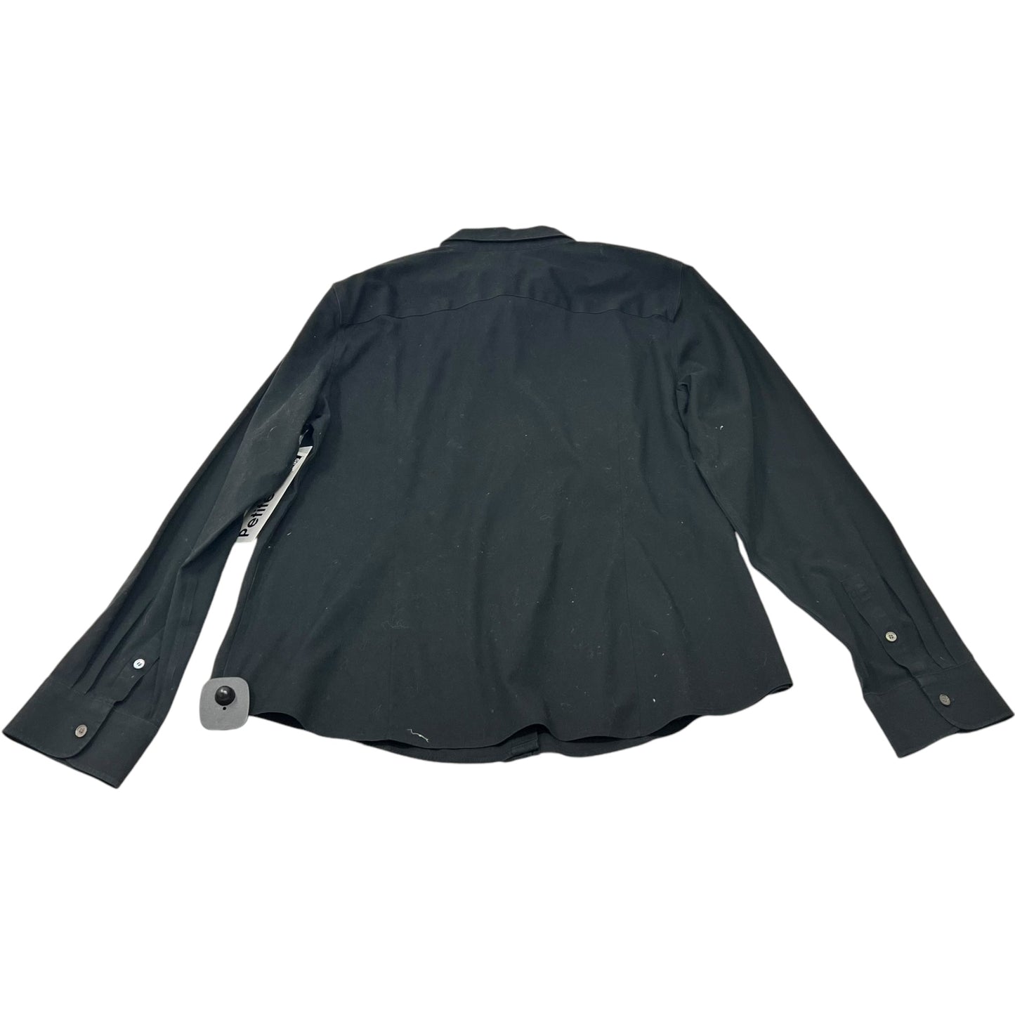 Top Long Sleeve By Talbots In Black, Size: Petite Xl