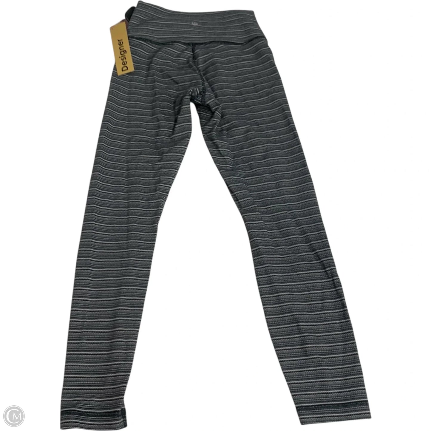 Athletic Leggings By Lululemon In Black & White, Size: S