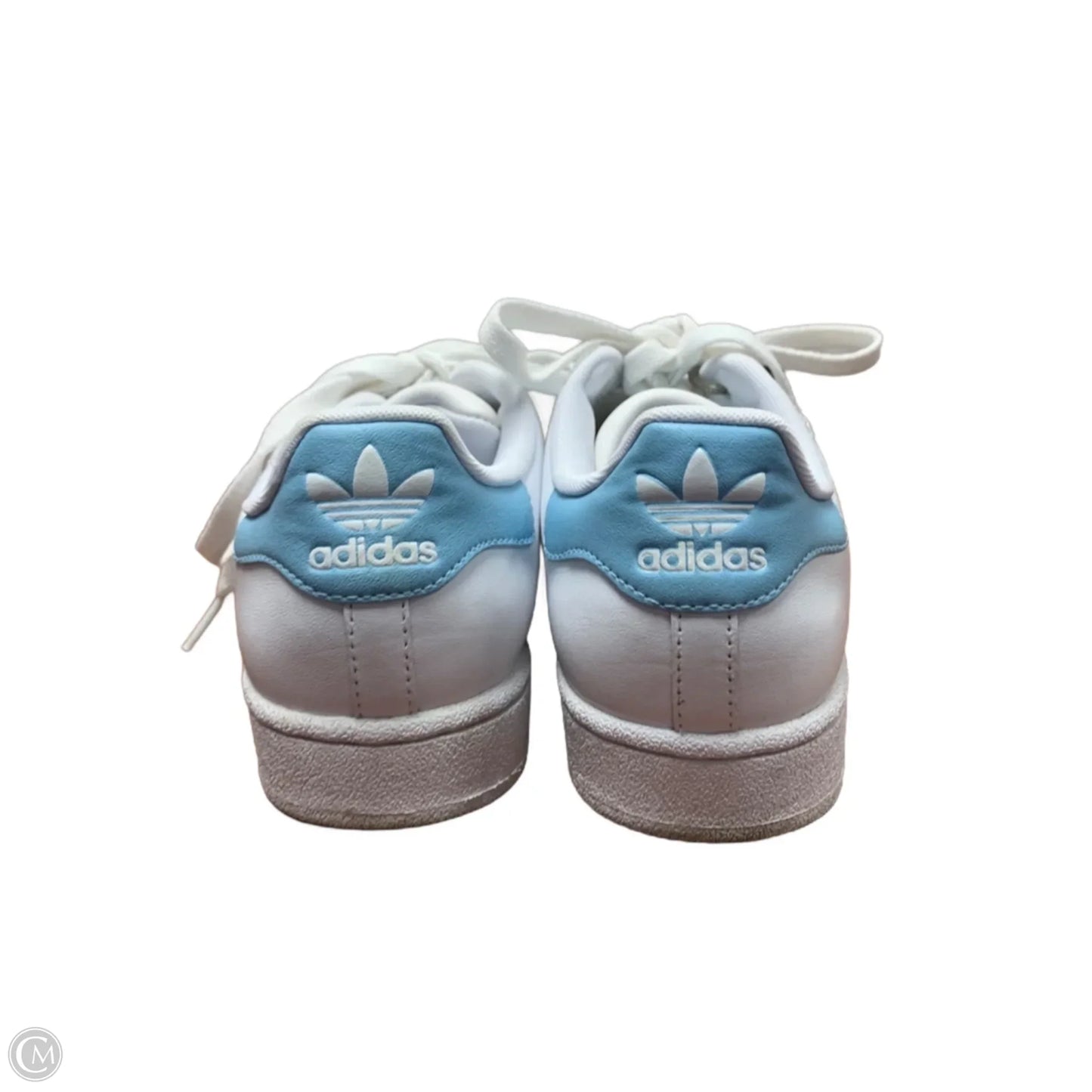 Shoes Sneakers By Adidas In Blue & White, Size: 6.5