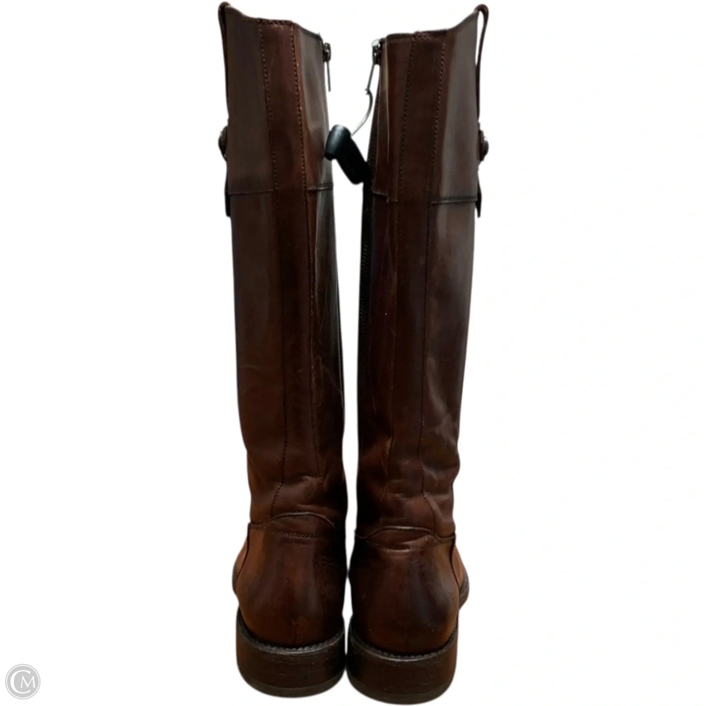 Boots Designer By Frye In Brown, Size: 7.5