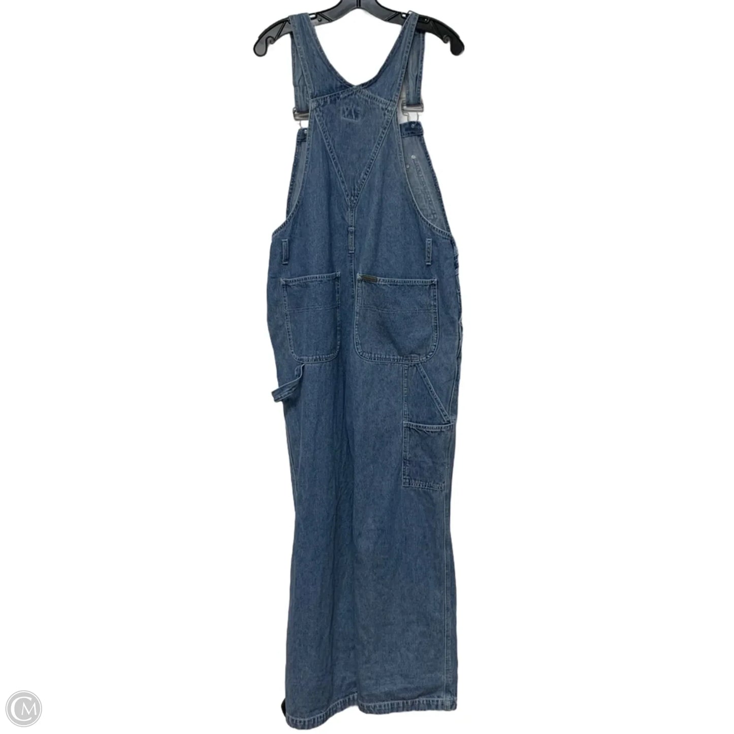 Overalls By Calvin Klein In Blue Denim, Size: M