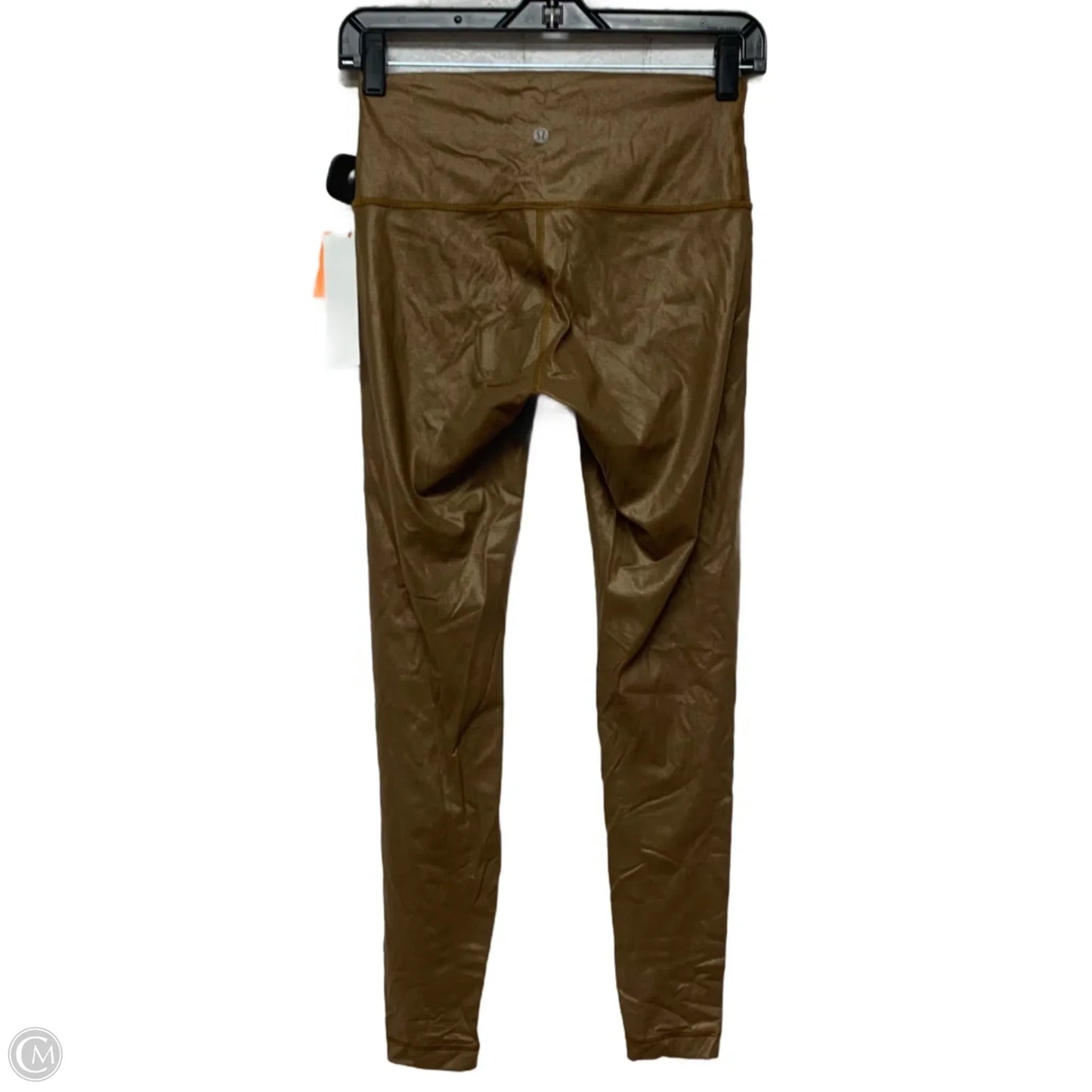 Athletic Leggings By Lululemon In Bronze, Size: S