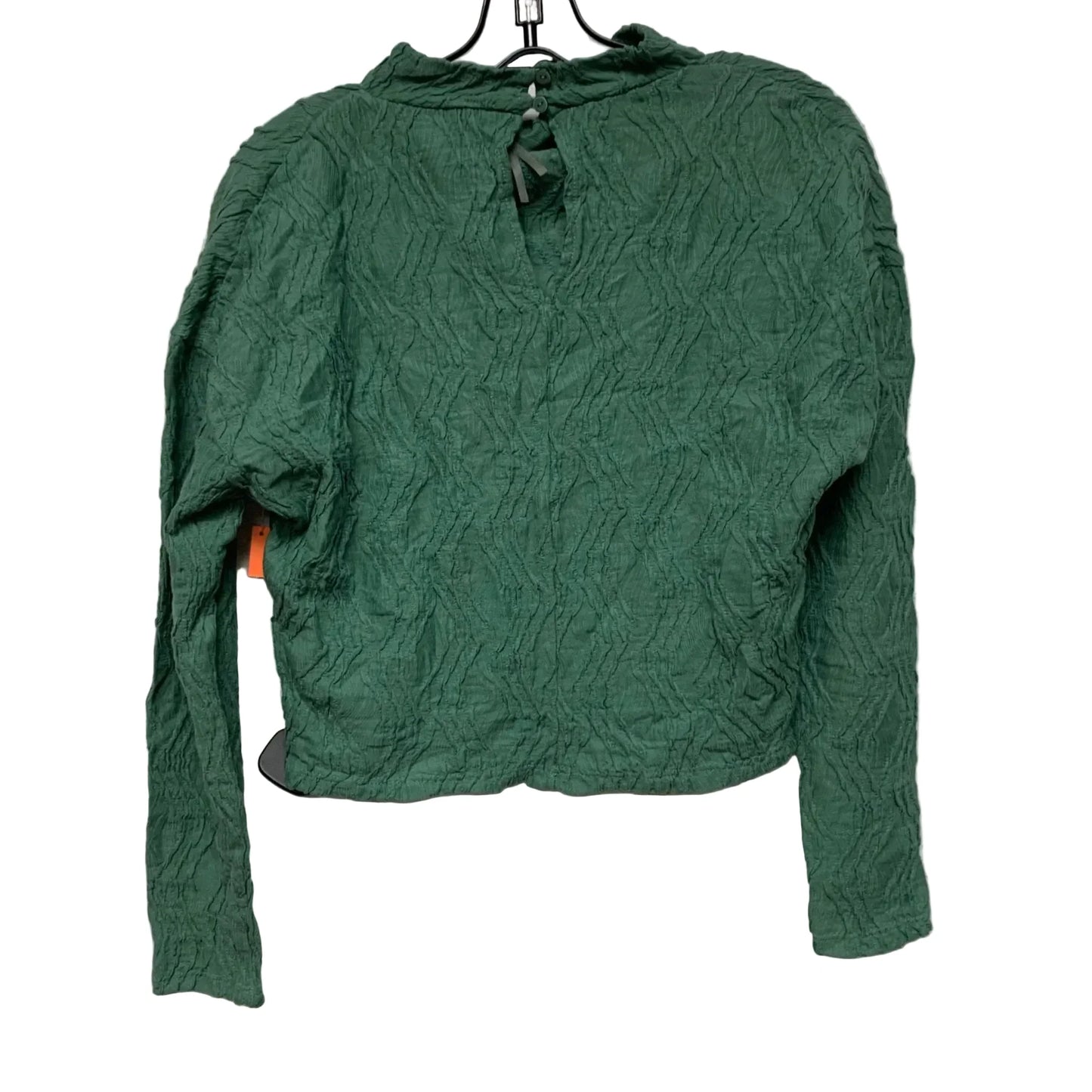 Top Long Sleeve By Anthropologie In Green, Size: Xxs