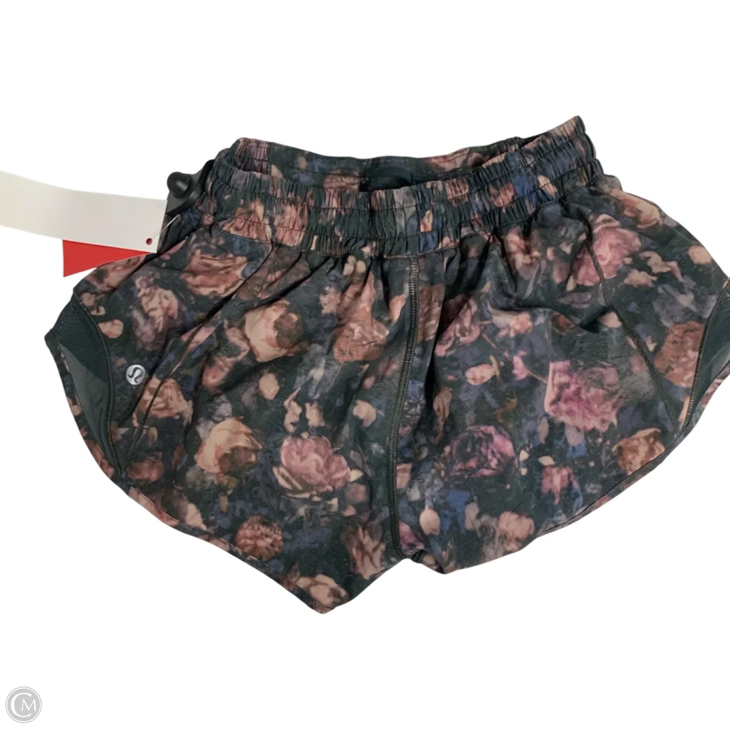 Athletic Shorts By Lululemon In Grey & Purple, Size: S