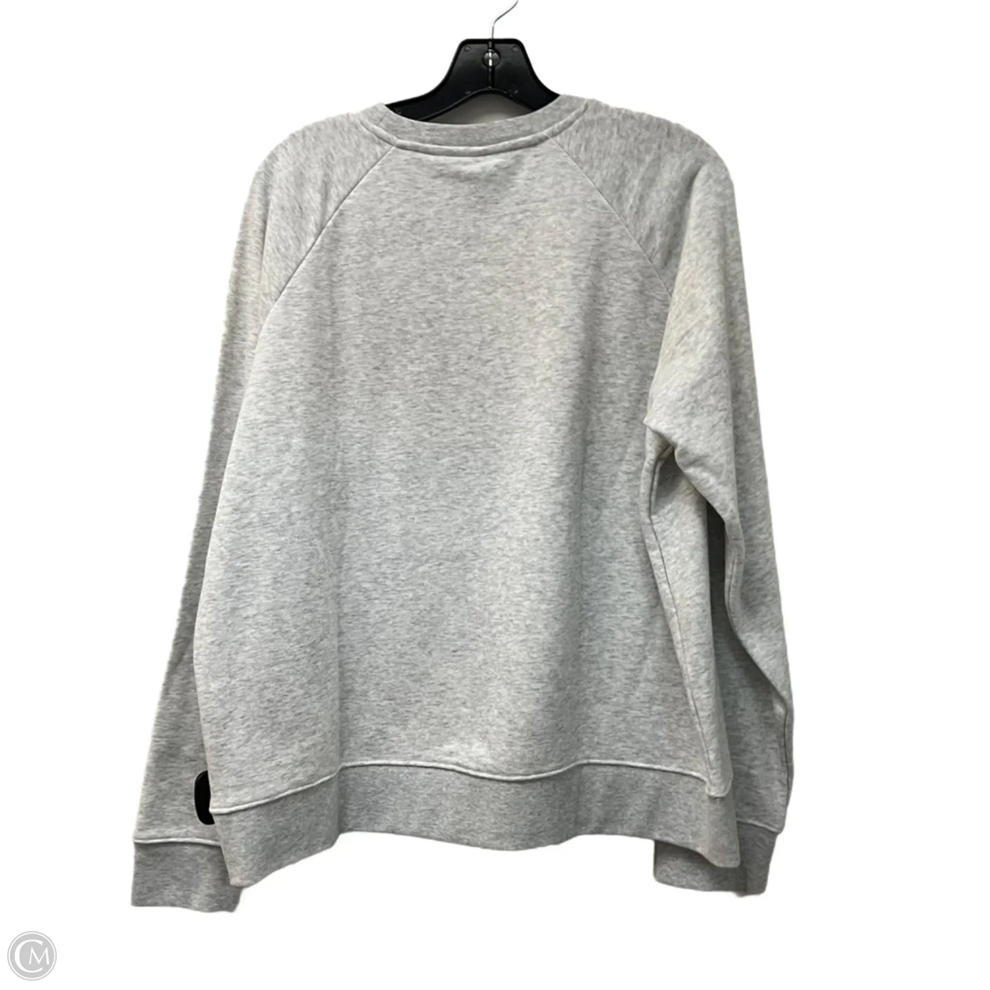 Athletic Sweatshirt Crewneck By Champion In Grey, Size: Xl