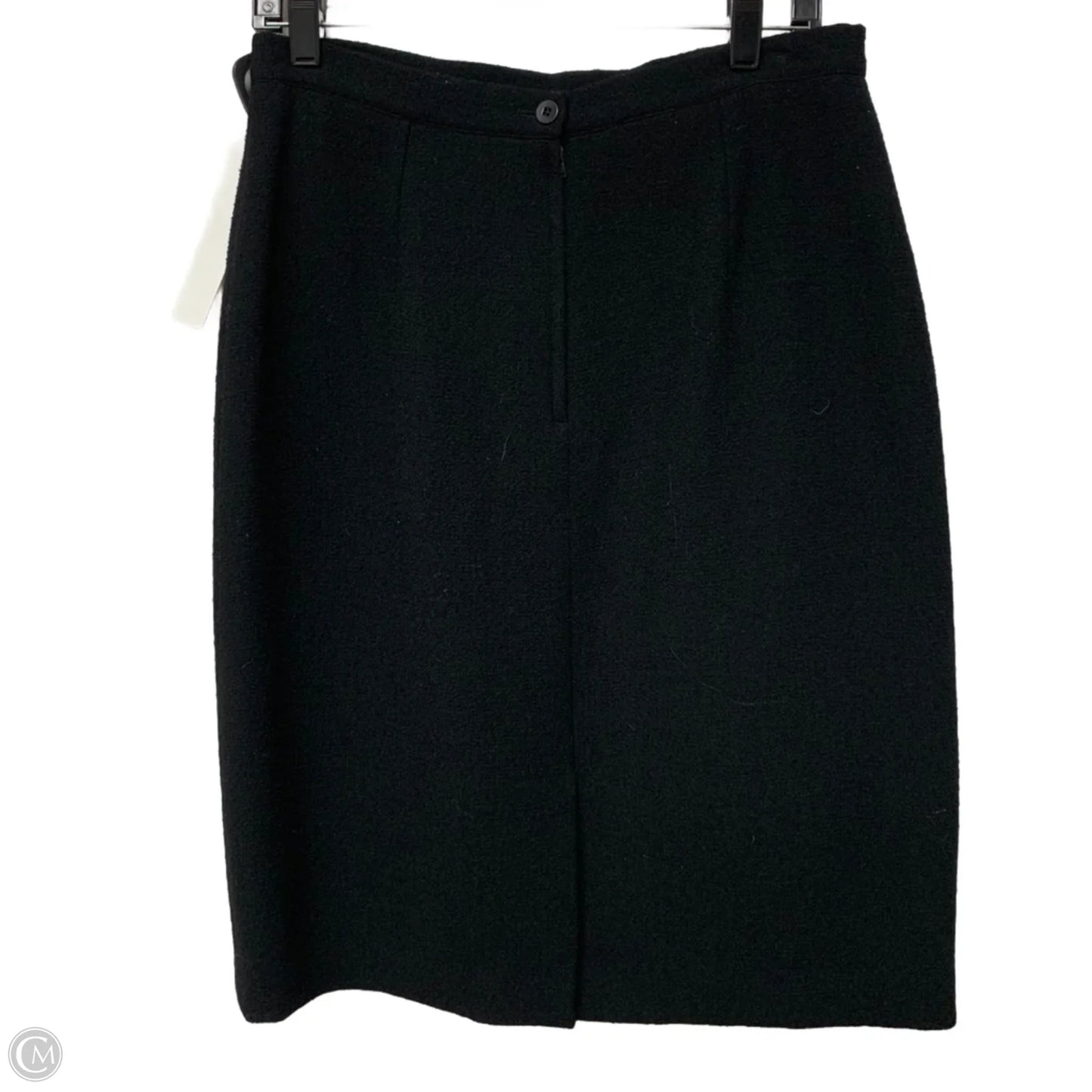 Skirt Luxury Designer By Giorgio Armani In Black, Size: L