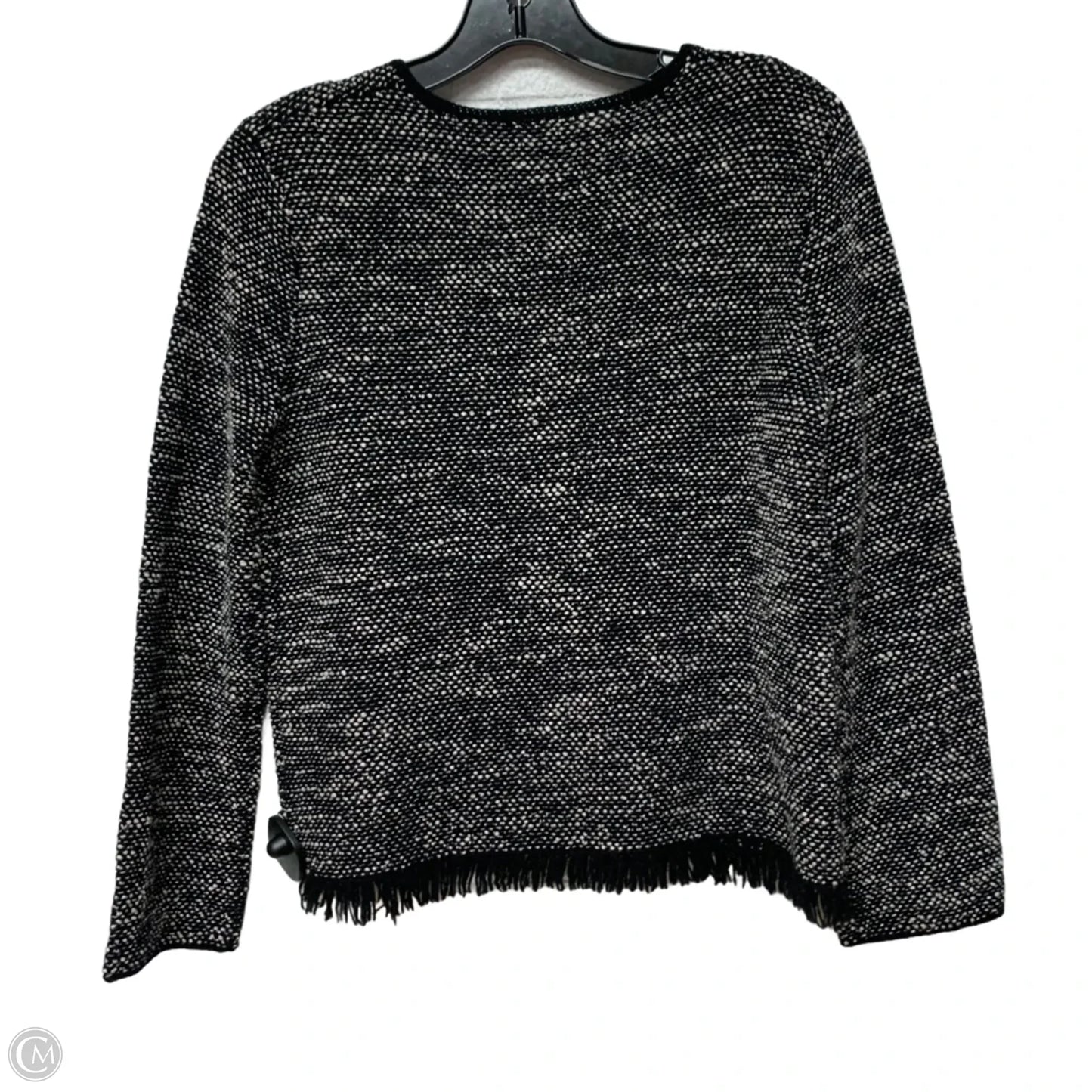 Sweater By Theory In Black & White, Size: S