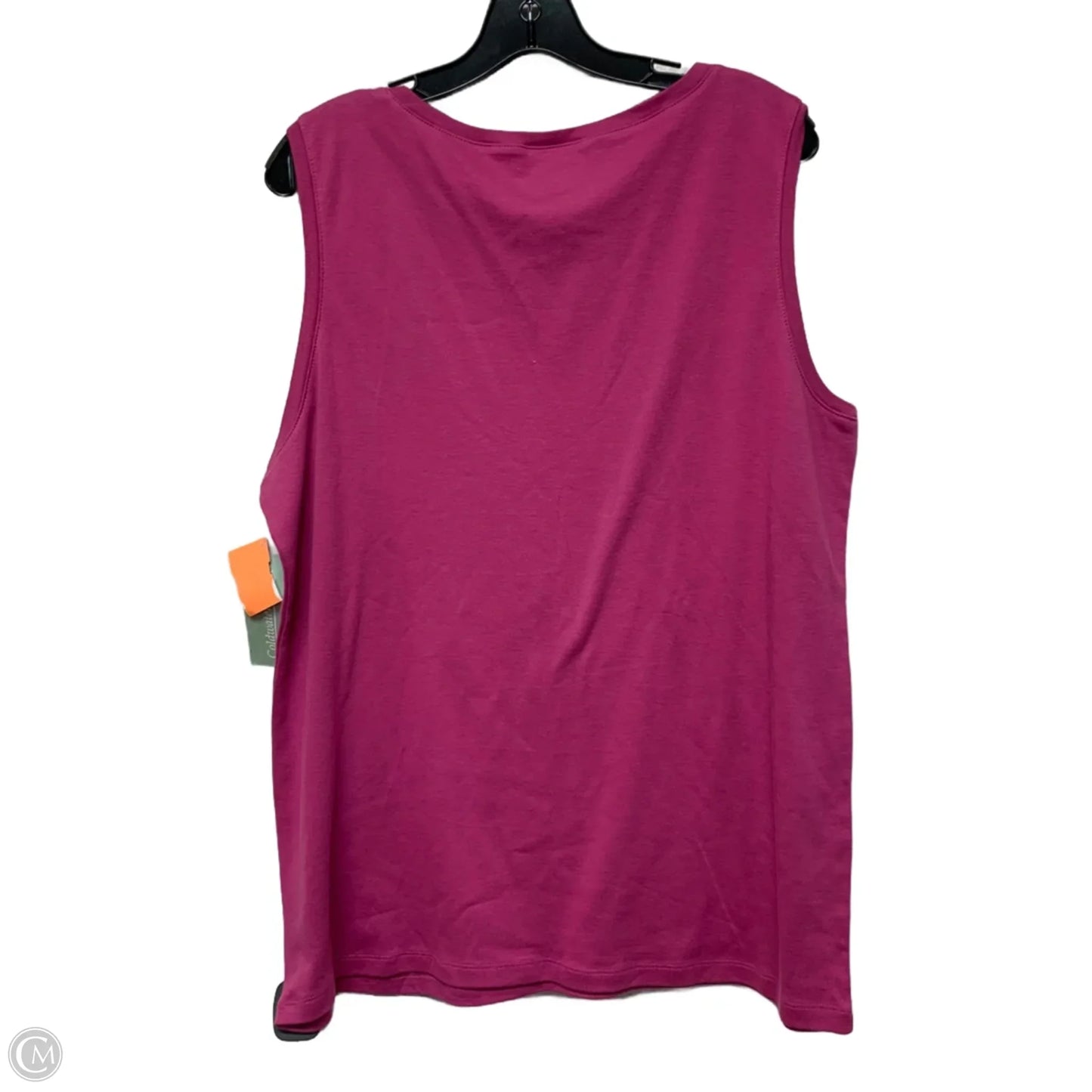 Top Sleeveless By Coldwater Creek In Pink, Size: Xl