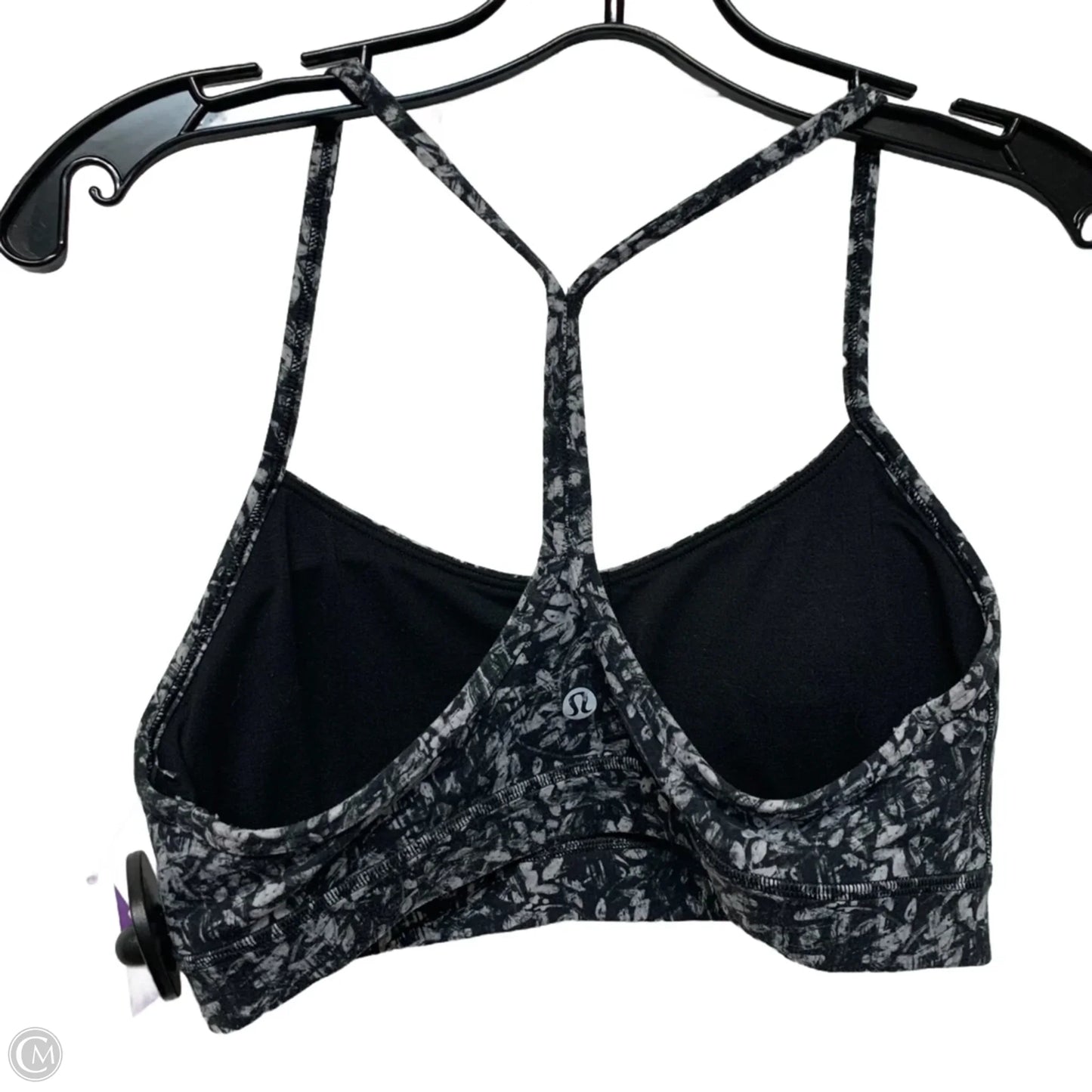 Athletic Bra By Lululemon In Grey, Size: M
