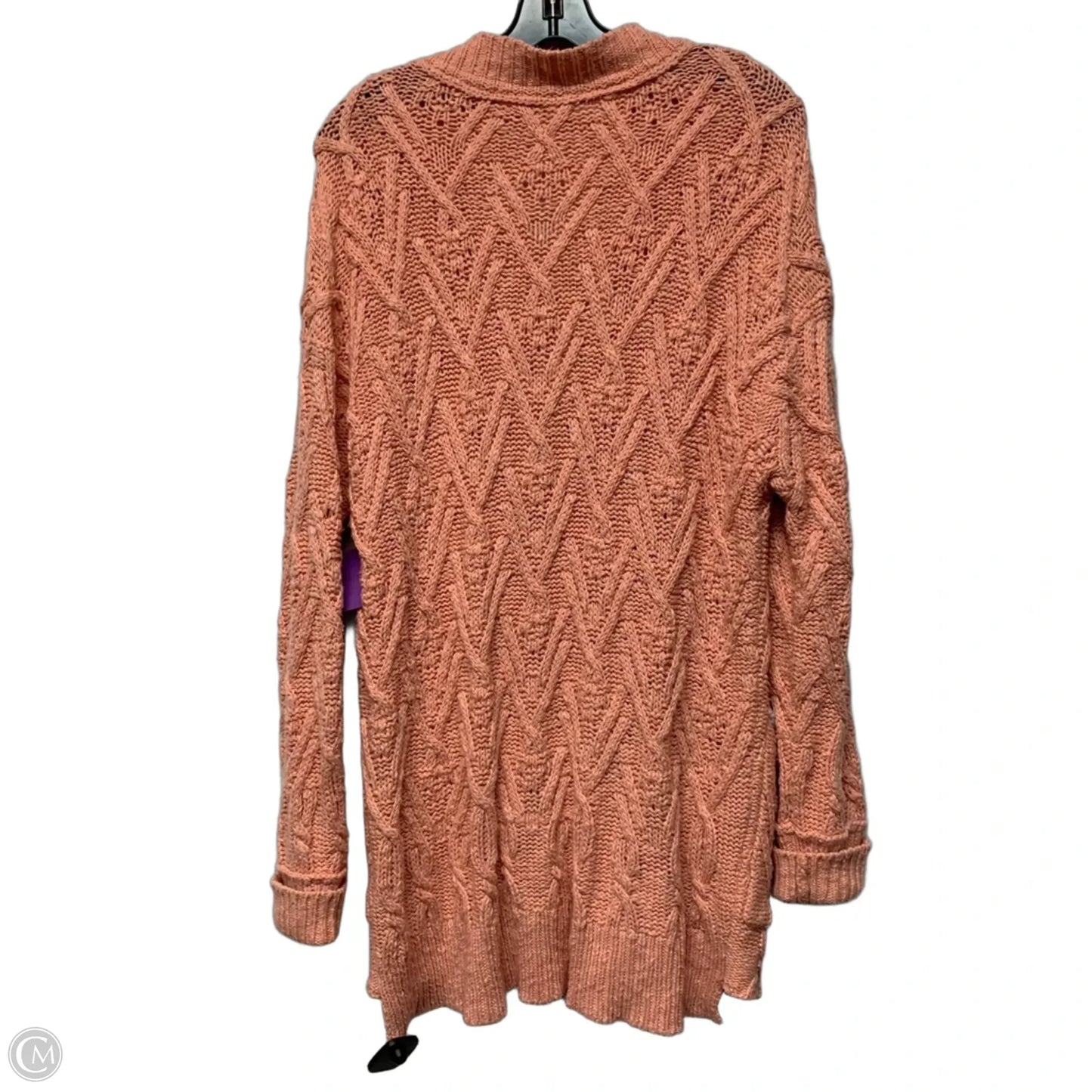 Sweater Cardigan By Free People In Pink, Size: Xs