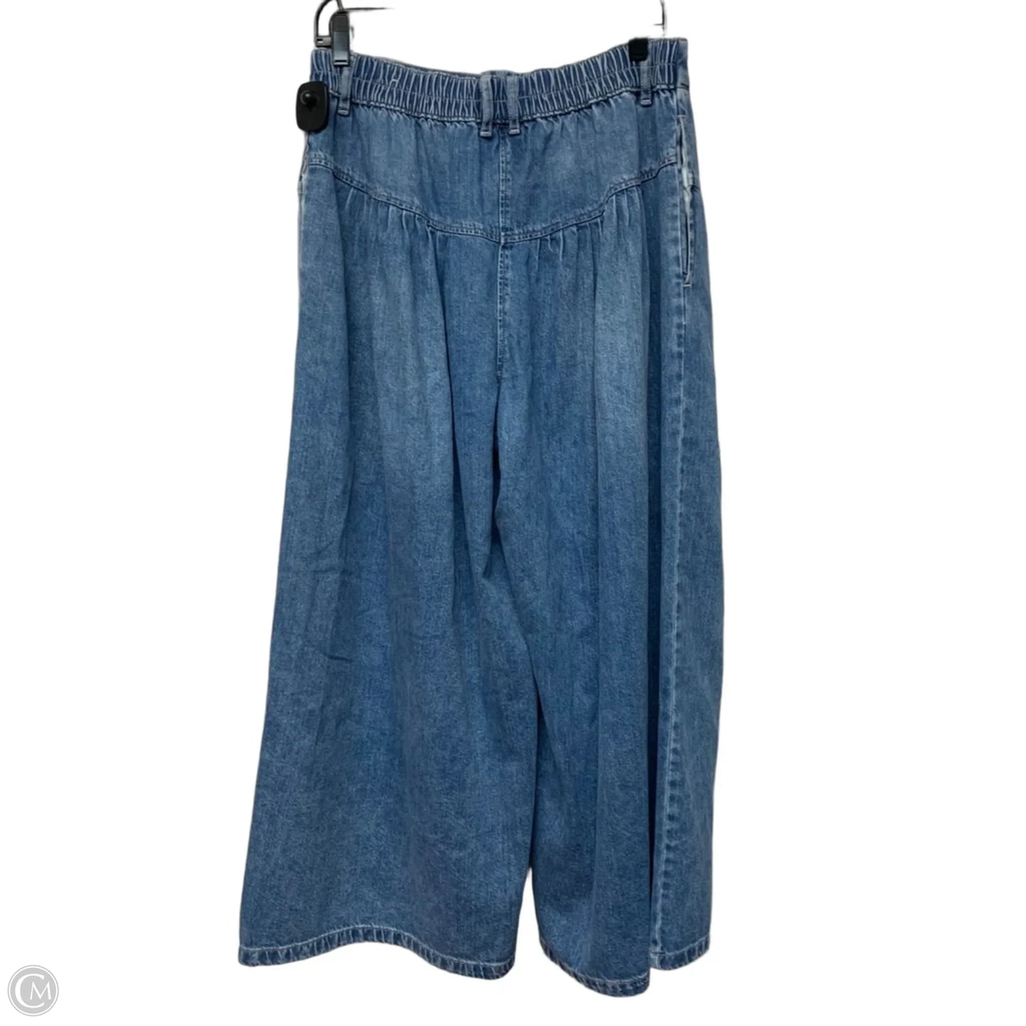 Jeans Wide Leg By We The Free In Blue Denim, Size: M