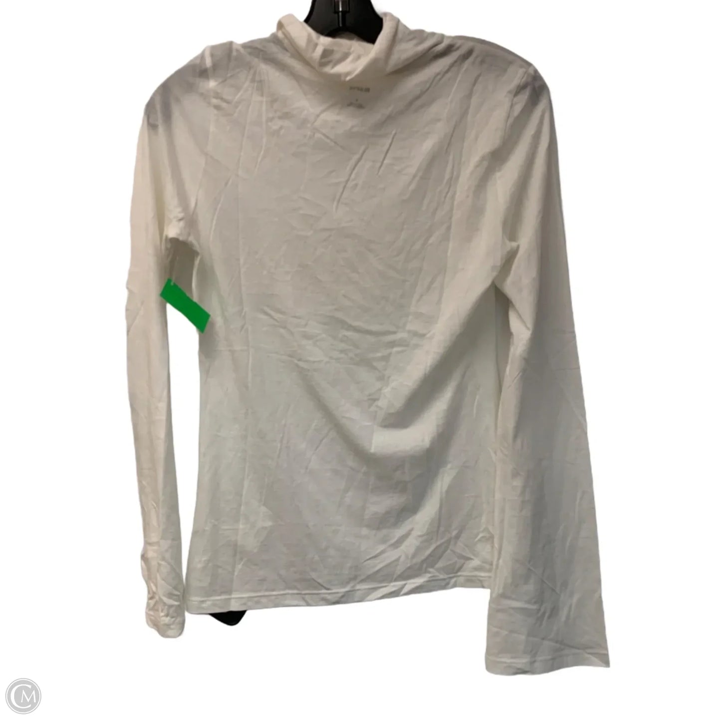 Top Long Sleeve By Maeve In White, Size: S