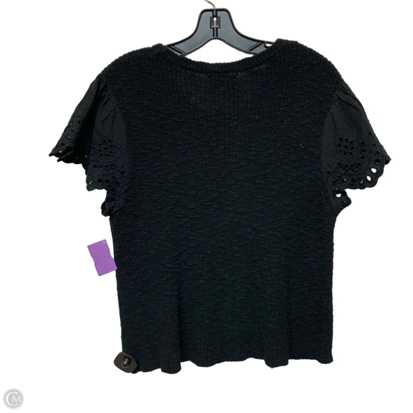 Vest Sweater By Anthropologie In Black, Size: Xl
