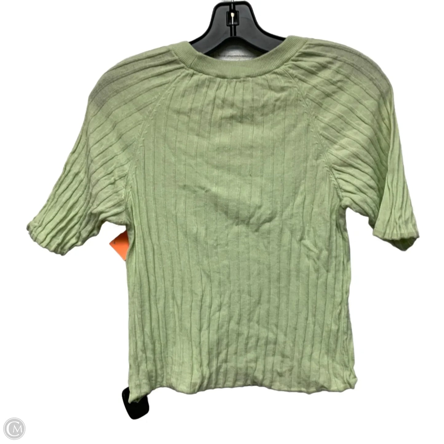 Top Short Sleeve By Free People In Green, Size: S
