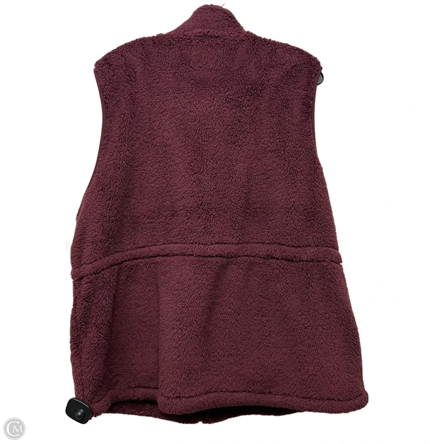 Vest Faux Fur & Sherpa By Lucky Brand In Maroon, Size: Xl