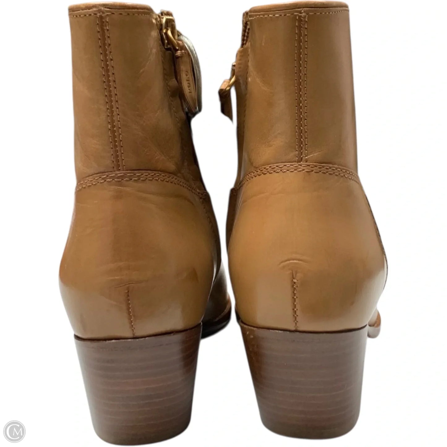 Boots Western By Ralph Lauren In Tan, Size: 8