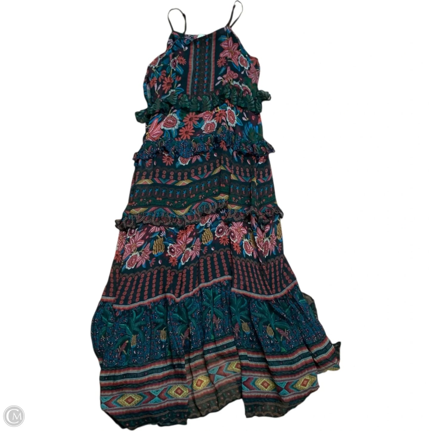 Dress Designer By Farm Rio In Black, Size: Xl