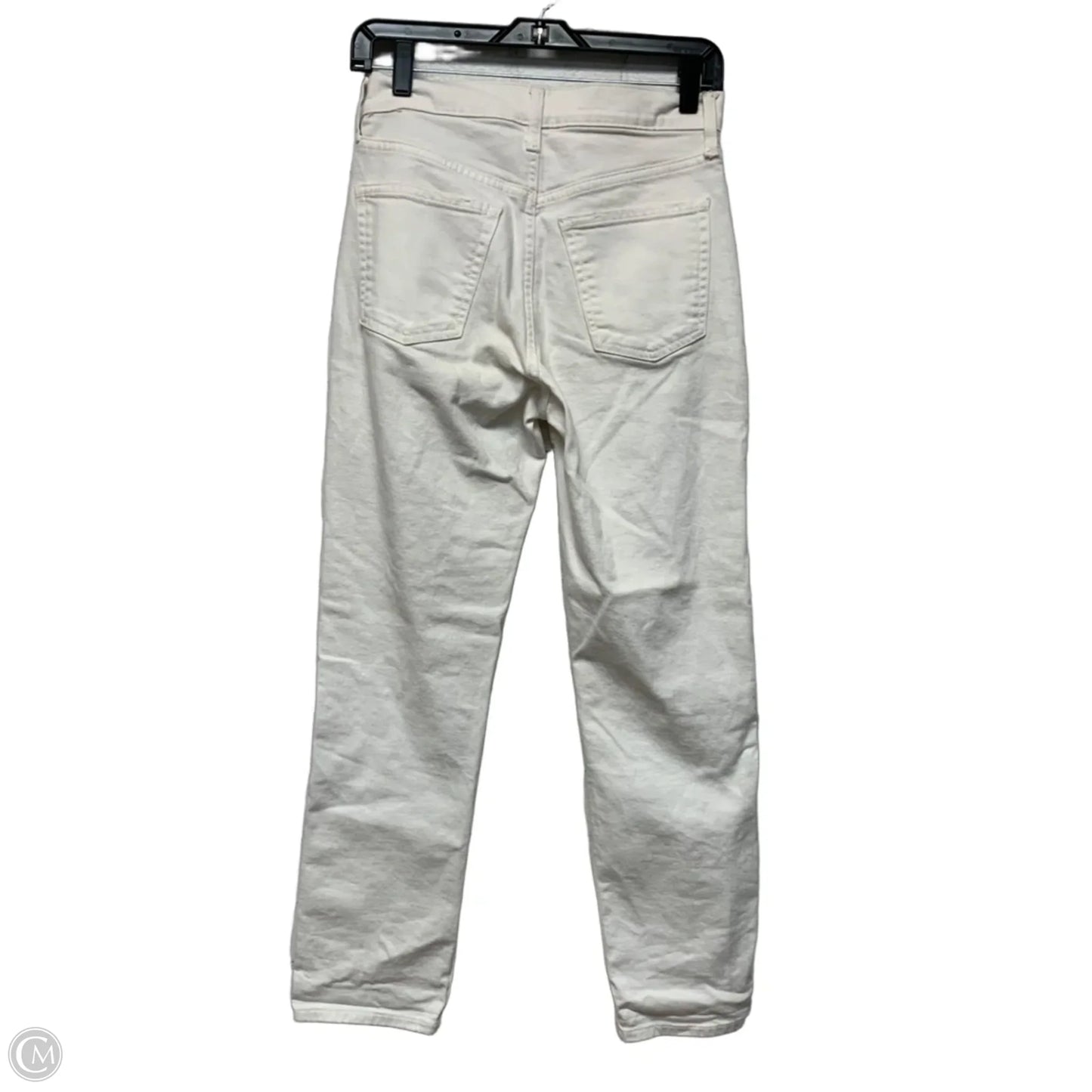 Jeans Straight By Old Navy In White, Size: 0