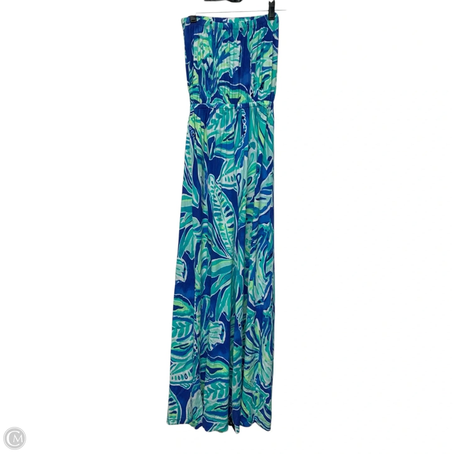 Dress Designer By Lilly Pulitzer In Blue & Green, Size: Xs