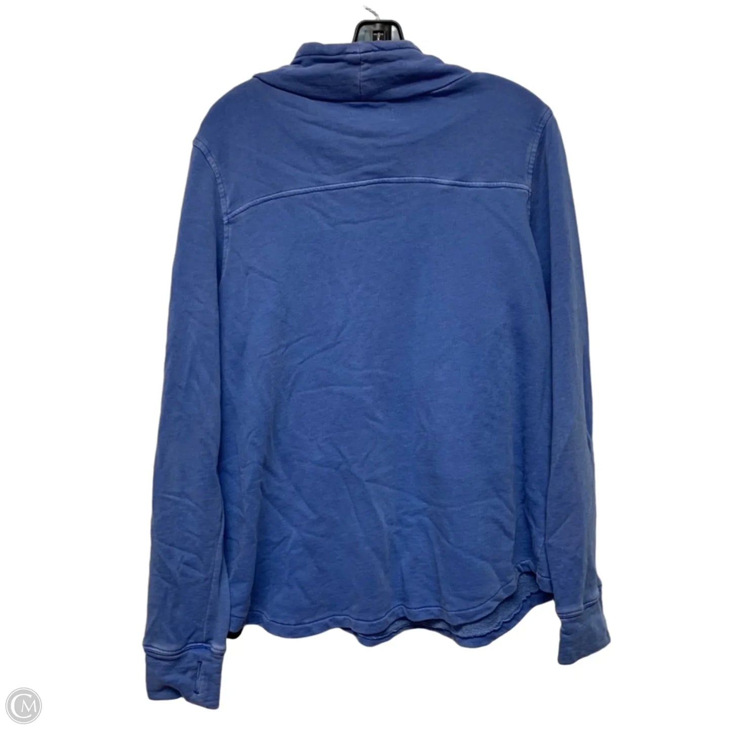 Sweatshirt Collar By Vineyard Vines In Blue, Size: L