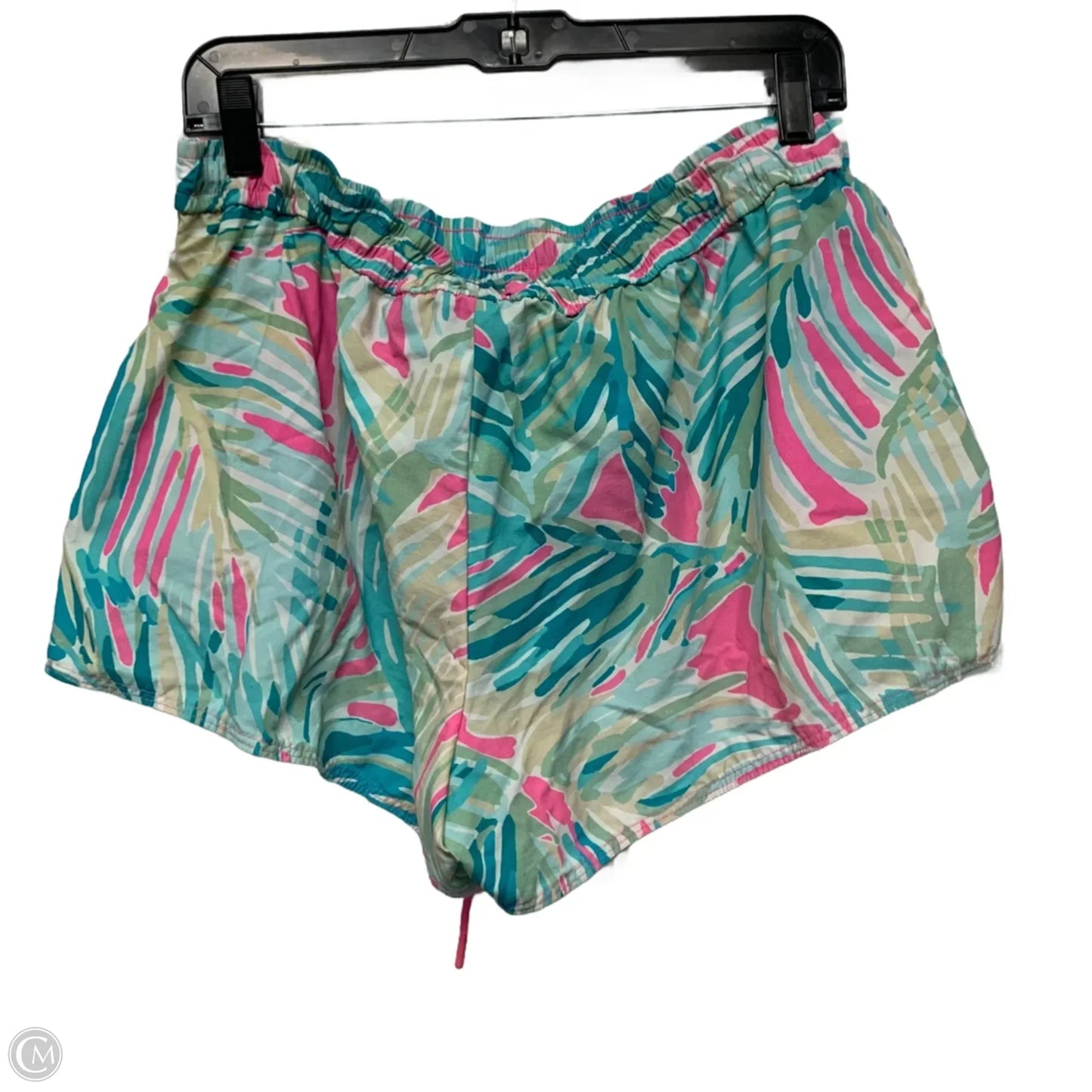 Shorts Designer By Lilly Pulitzer In Blue & Pink, Size: Xl