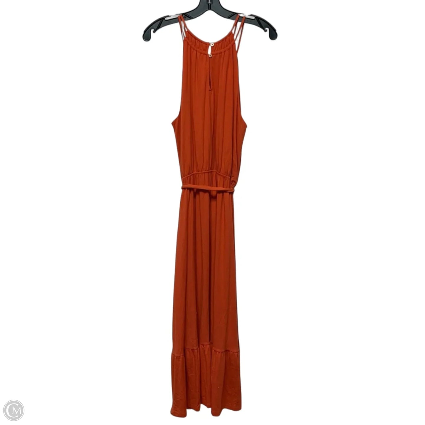 Dress Casual Maxi By Loft In Orange, Size: L