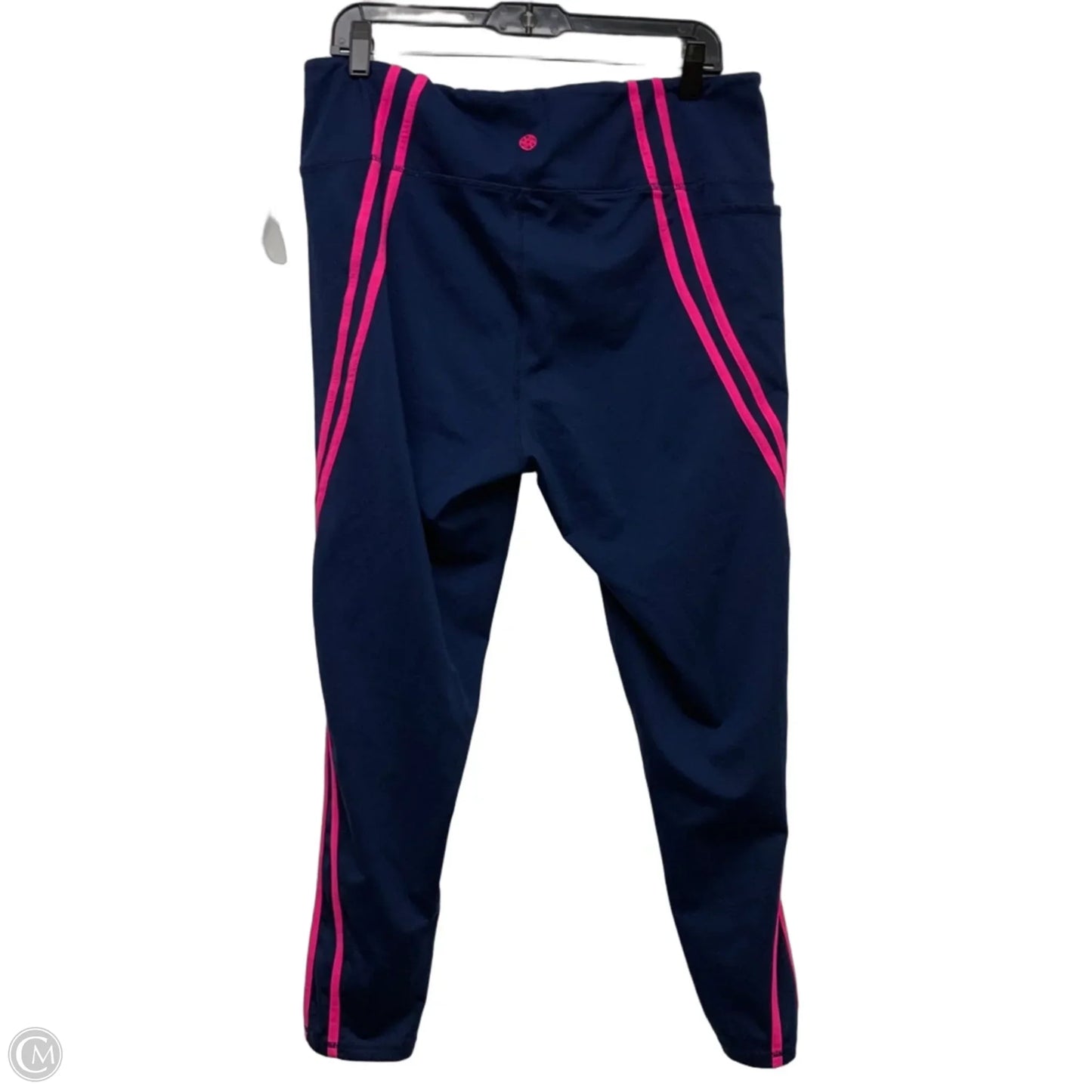 Pants Designer By Lilly Pulitzer In Blue & Pink, Size: Xxl