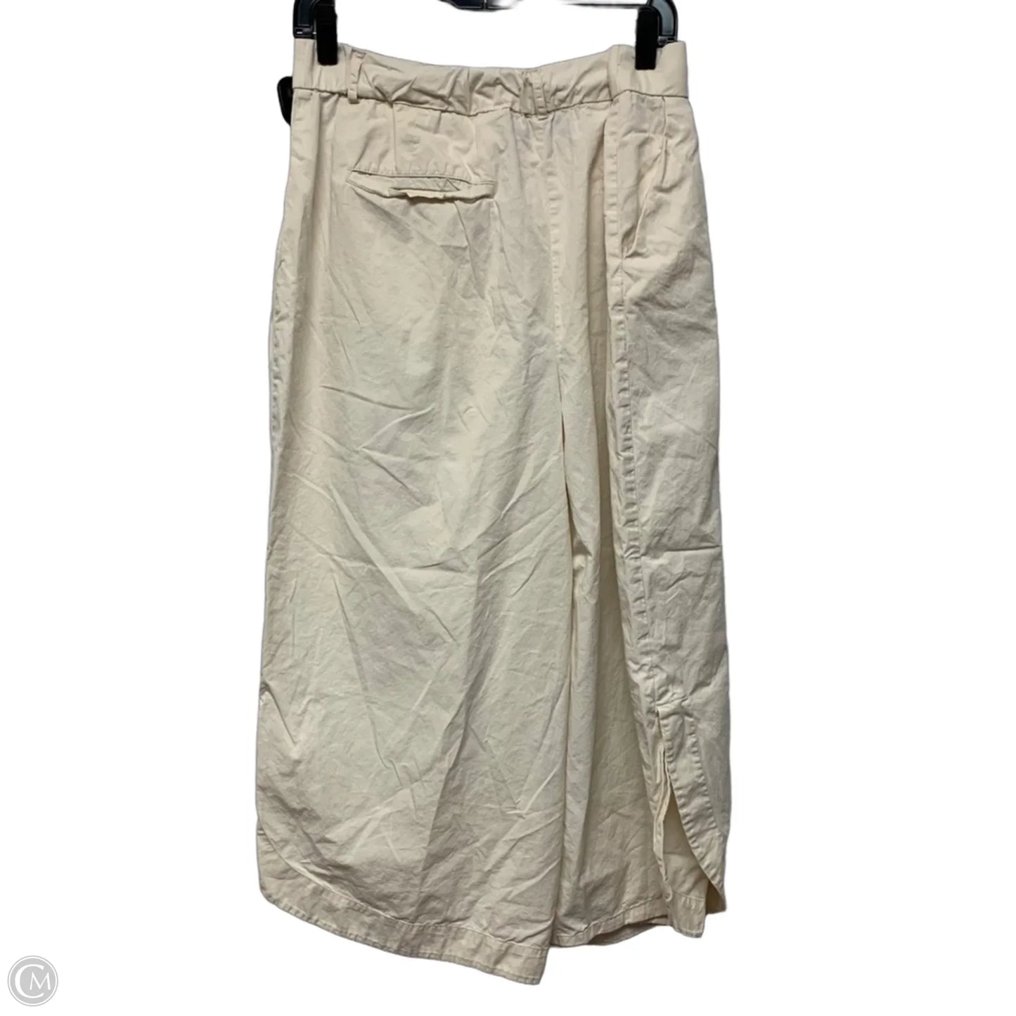 Pants Wide Leg By Anthropologie In Cream, Size: Xl