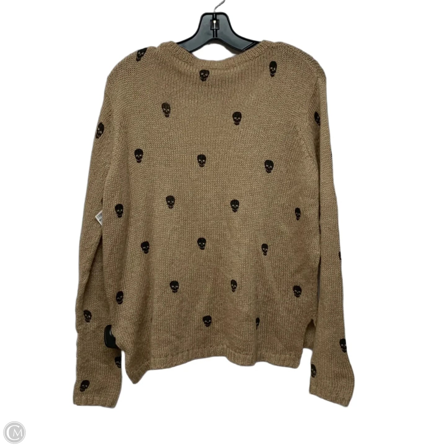 Sweater By Wooden Ships In Black & Brown, Size: Xs