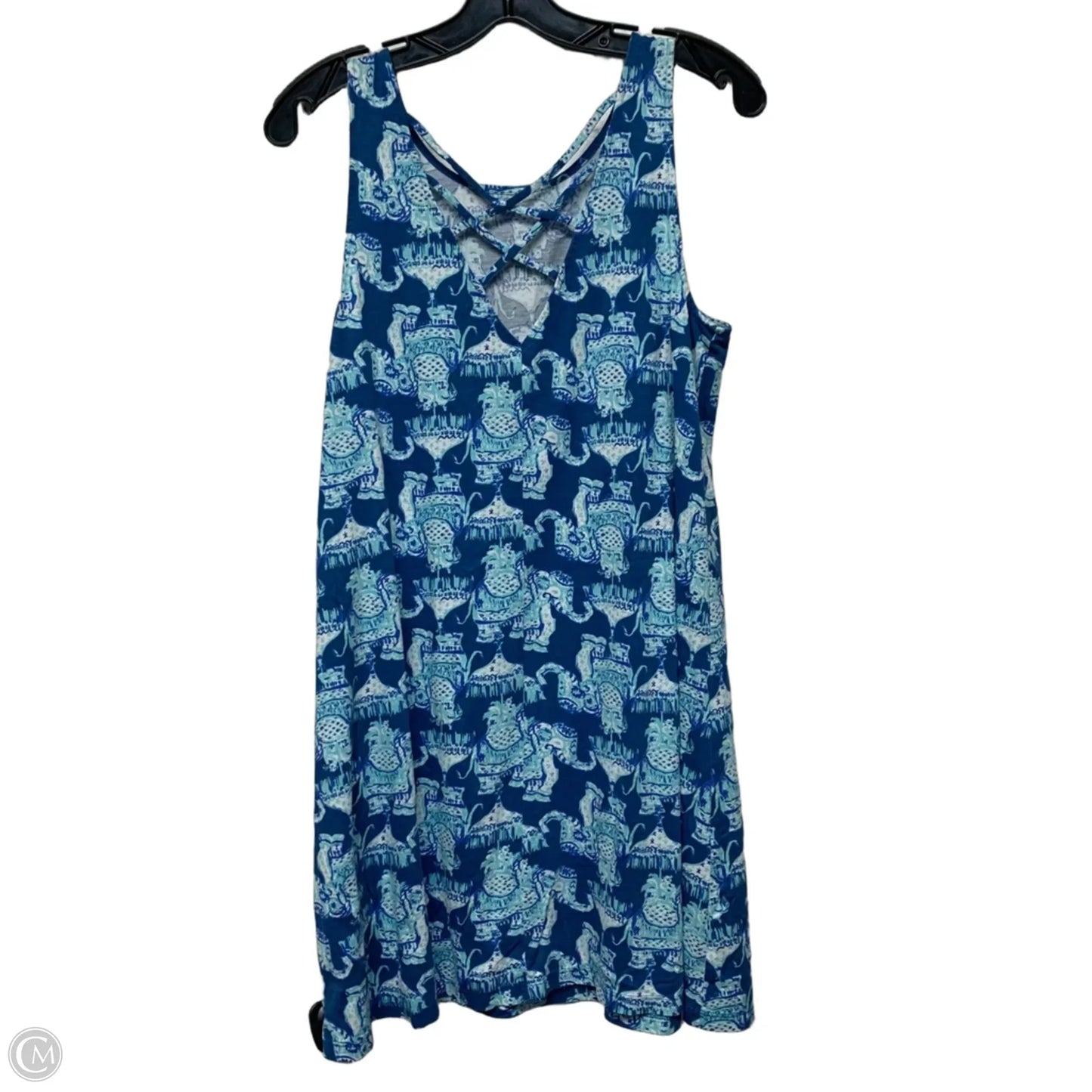 Dress Designer By Lilly Pulitzer In Blue, Size: M