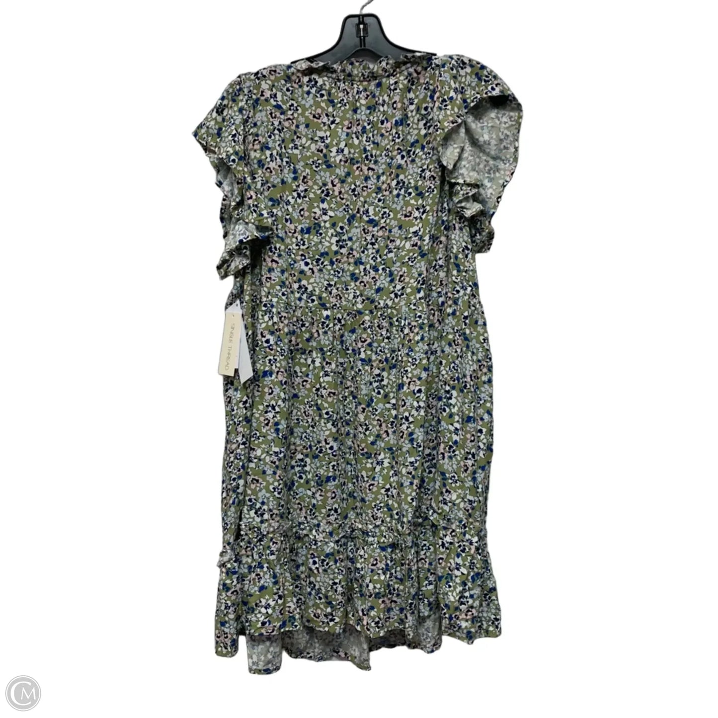 Dress Casual Short By Single Thread In Green, Size: Xlp