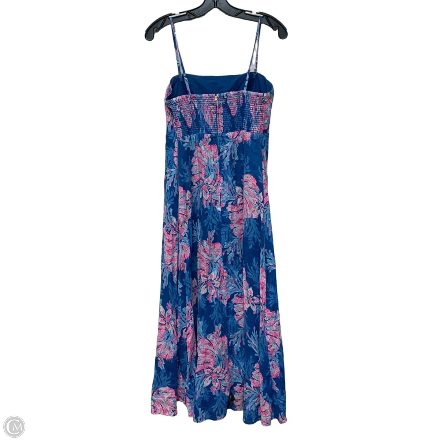 Dress Designer By Lilly Pulitzer In Blue & Pink, Size: M