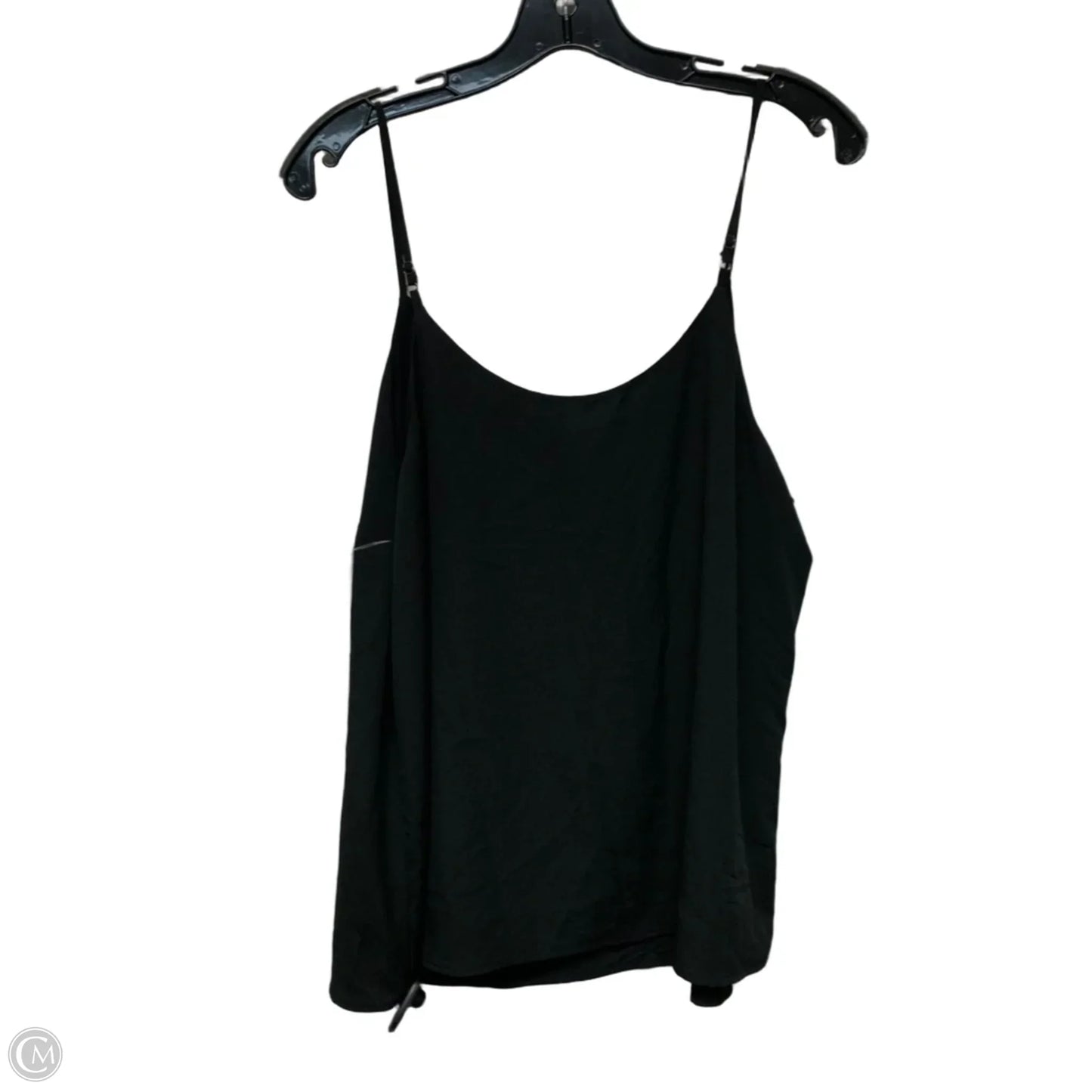 Blouse Sleeveless By A New Day In Black, Size: L