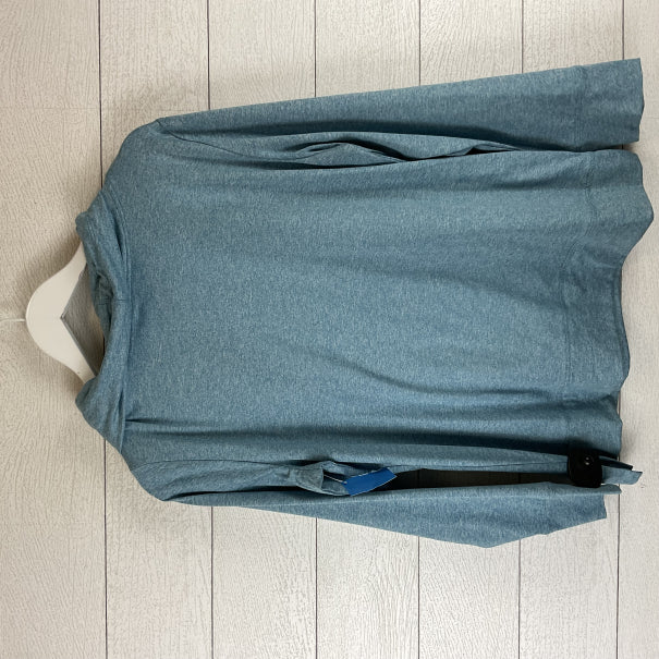 Sweatshirt Hoodie By Cme In Blue, Size: M