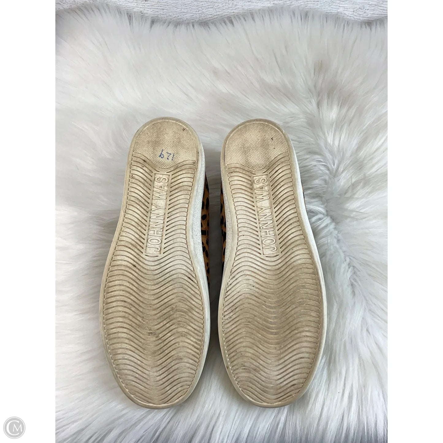 Shoes Flats By Johnny Was In Animal Print, Size: 6.5