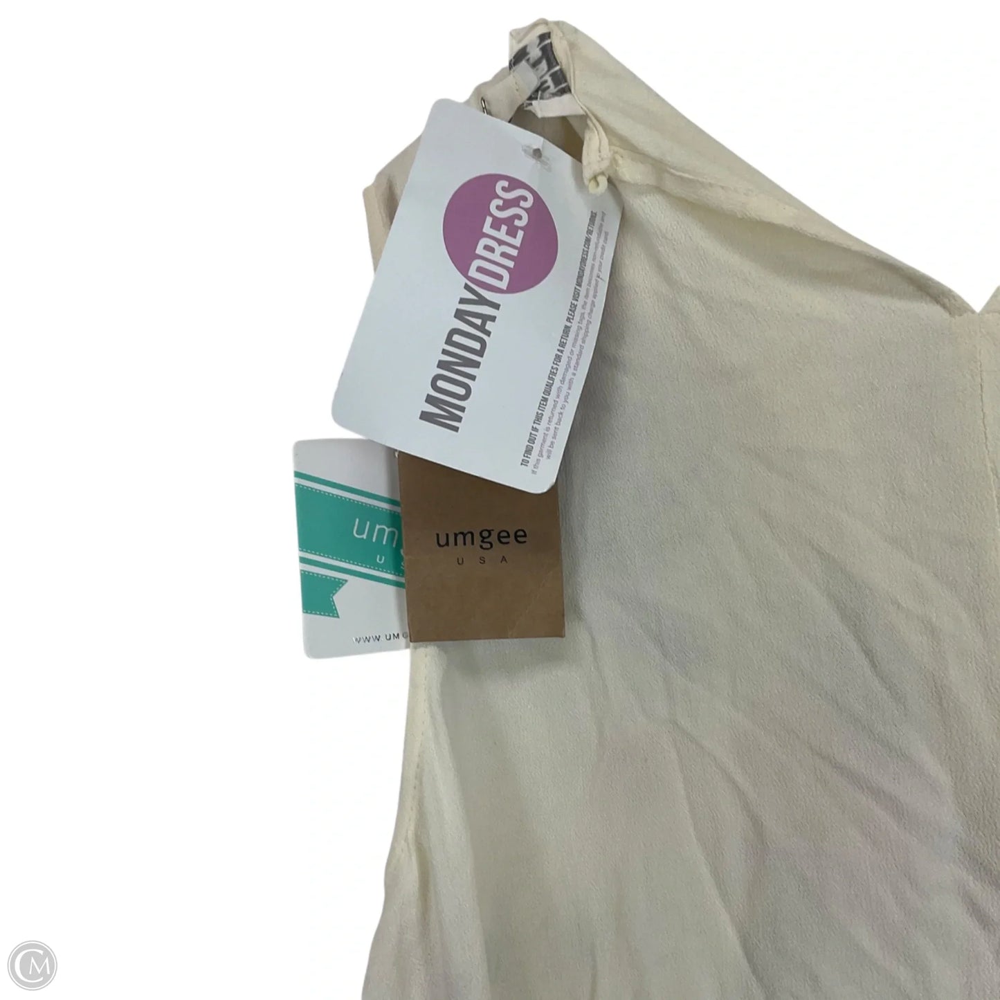 Dress Casual Short By Umgee In Cream, Size: M