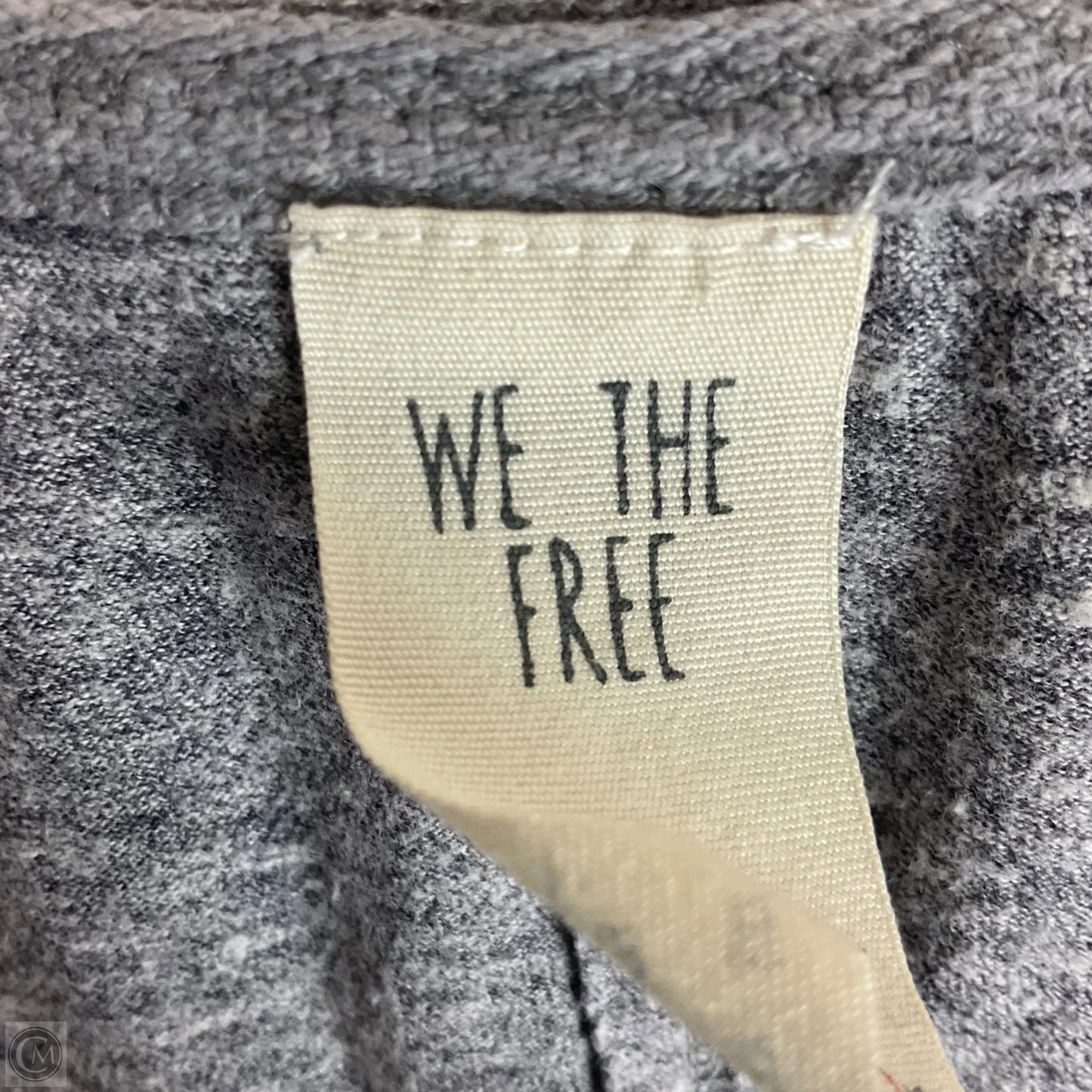 Top Short Sleeve Basic By We The Free In Grey, Size: L