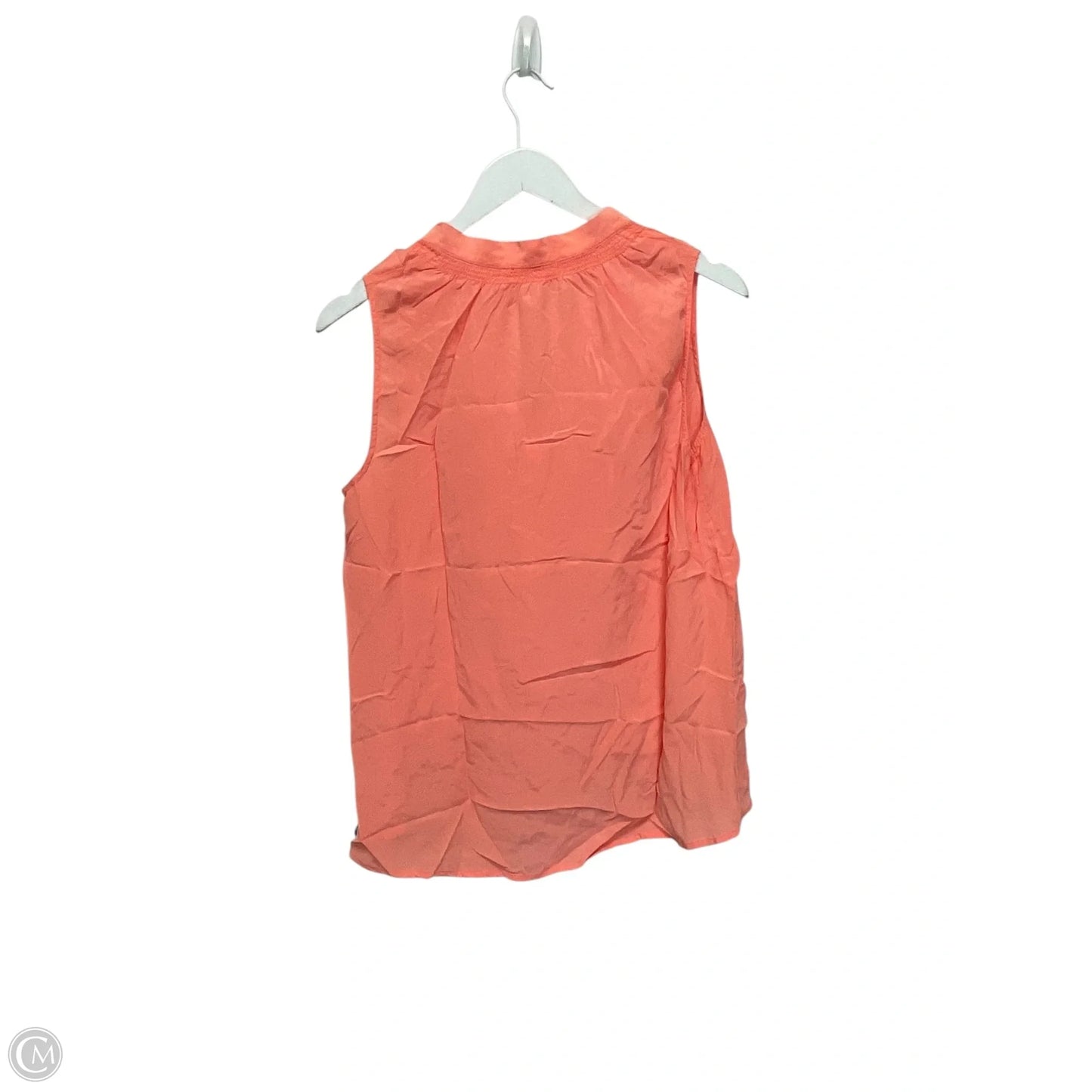 Top Sleeveless Designer By Lilly Pulitzer In Coral, Size: L